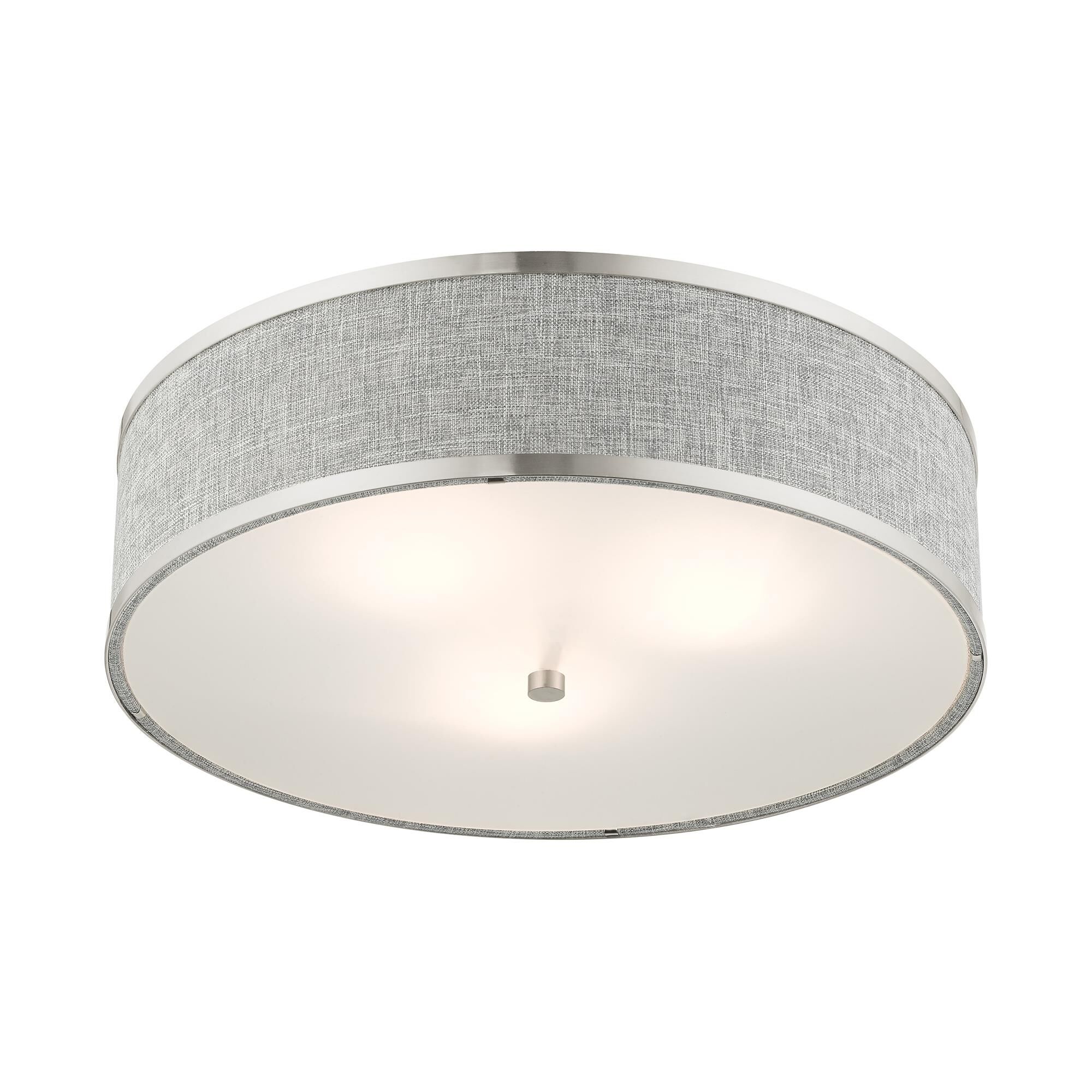 Park Ridge 3 Light Semi Flush Mount by Livex Lighting