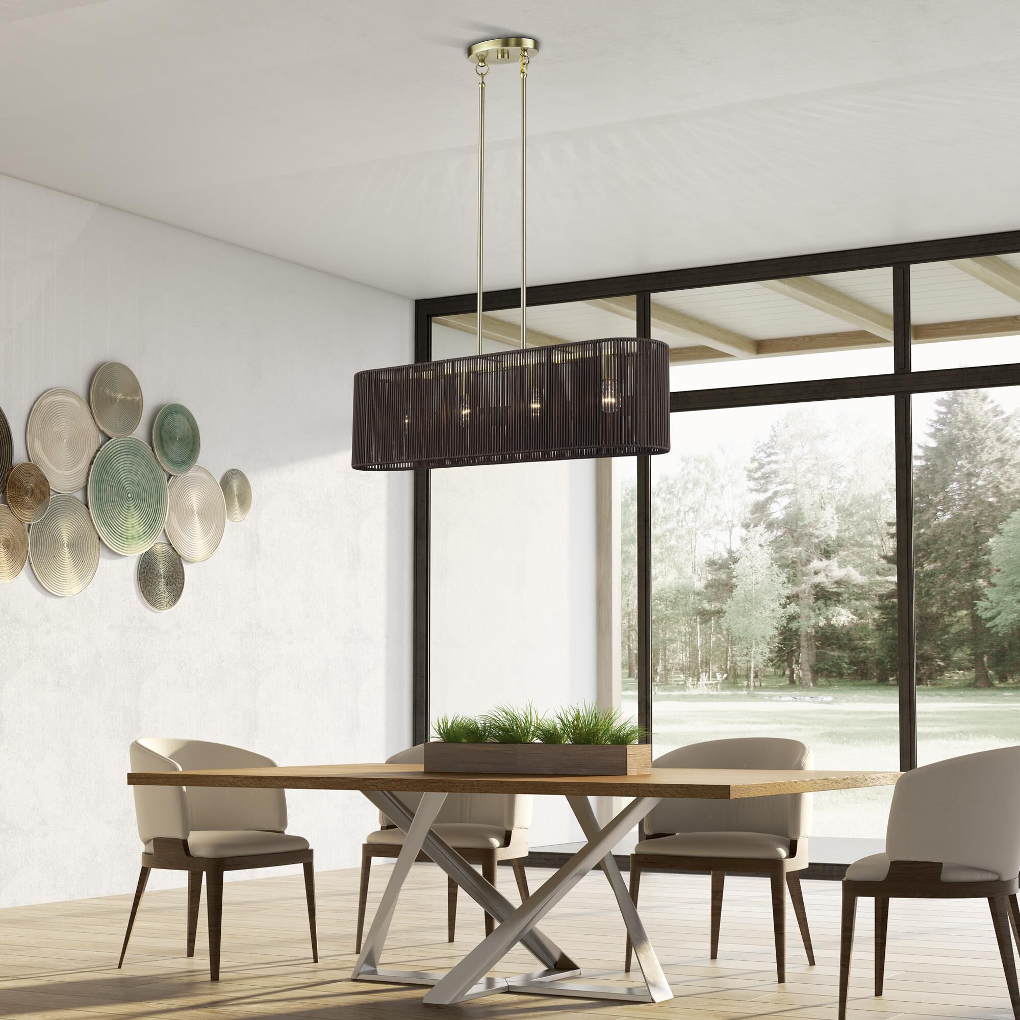 Acordia 36 Inch Linear Suspension Light by Livex Lighting