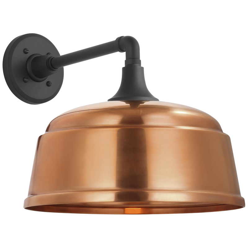 Thomas O'Brien Academy Barn Light 12 Inch Outdoor Wall Light by Visual Comfort Signature Collection