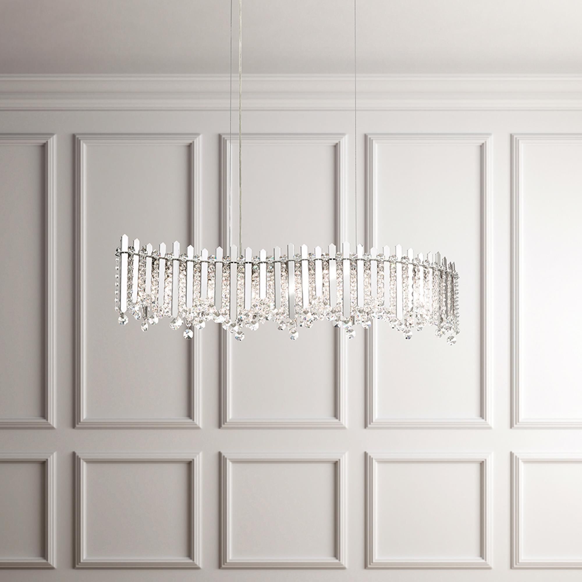 Chatter 33 Inch Linear Suspension Light by Schonbek
