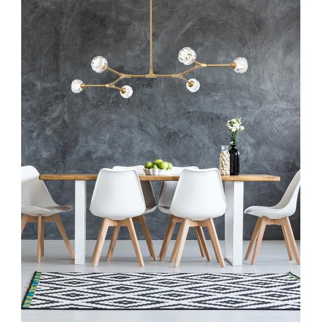 Shown in Gold  finish and RC Clear crystal and Clear glass