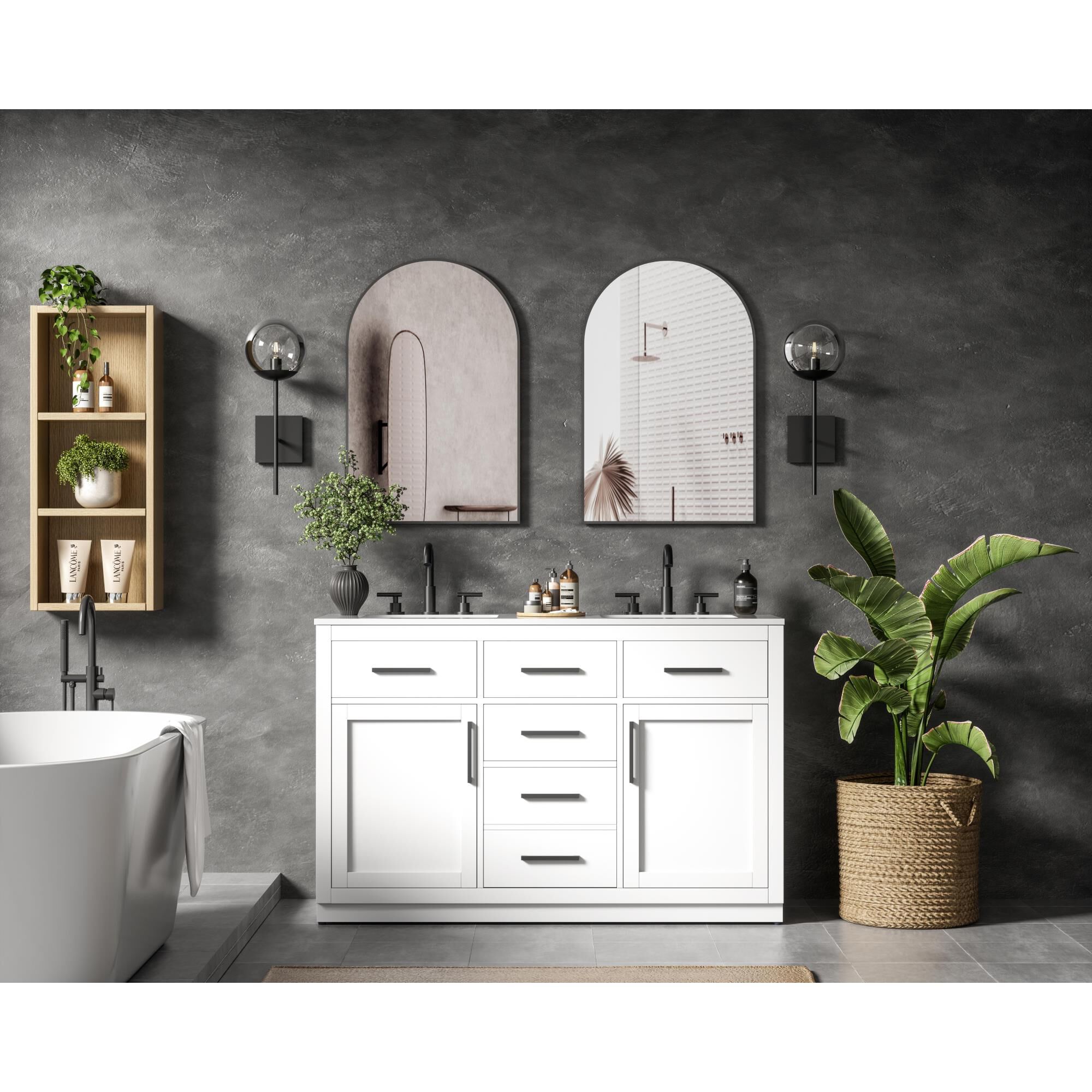 Alden 54 Inch Bath Vanity by Elegant Dcor