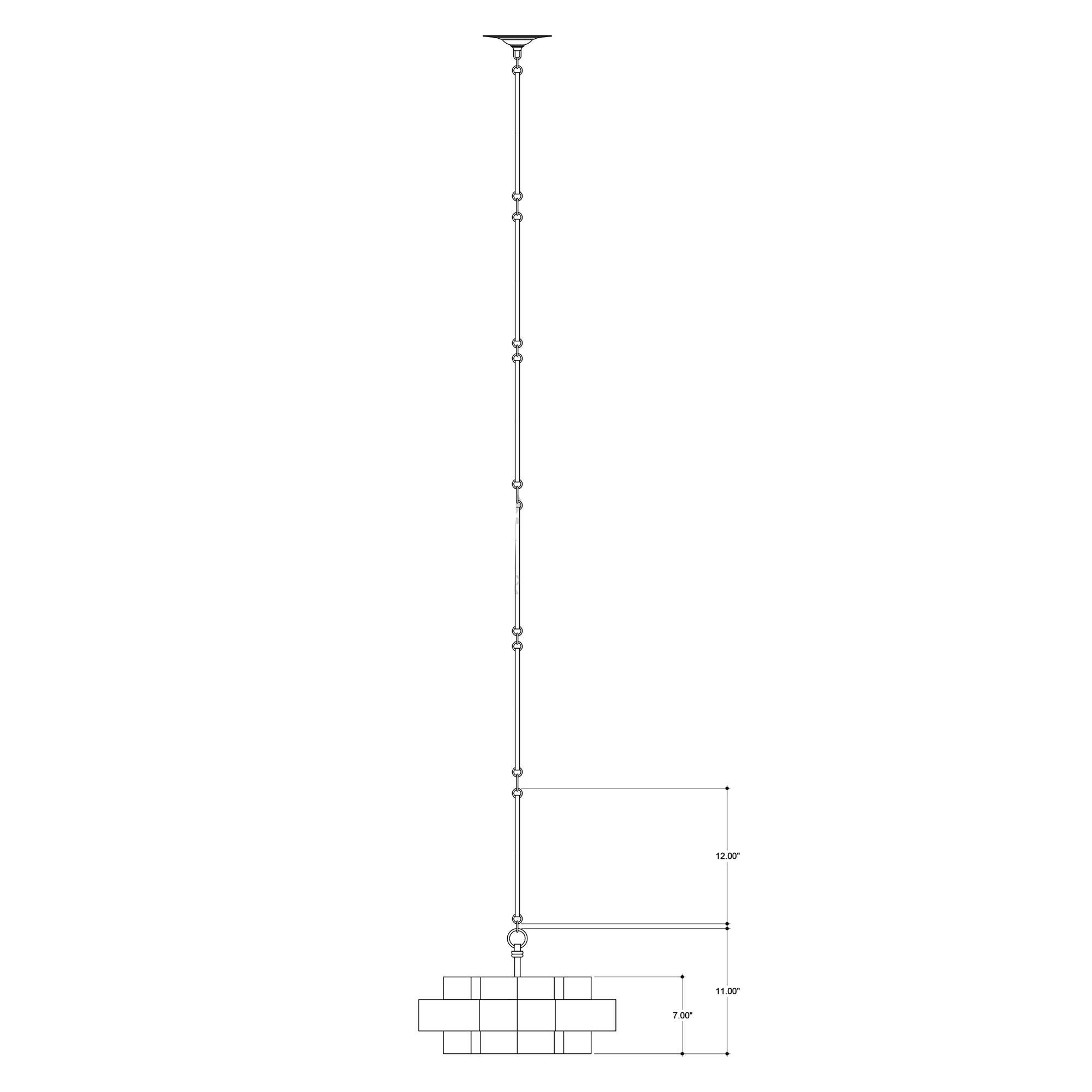 Grand Lotus 20 Inch Pendant Light,