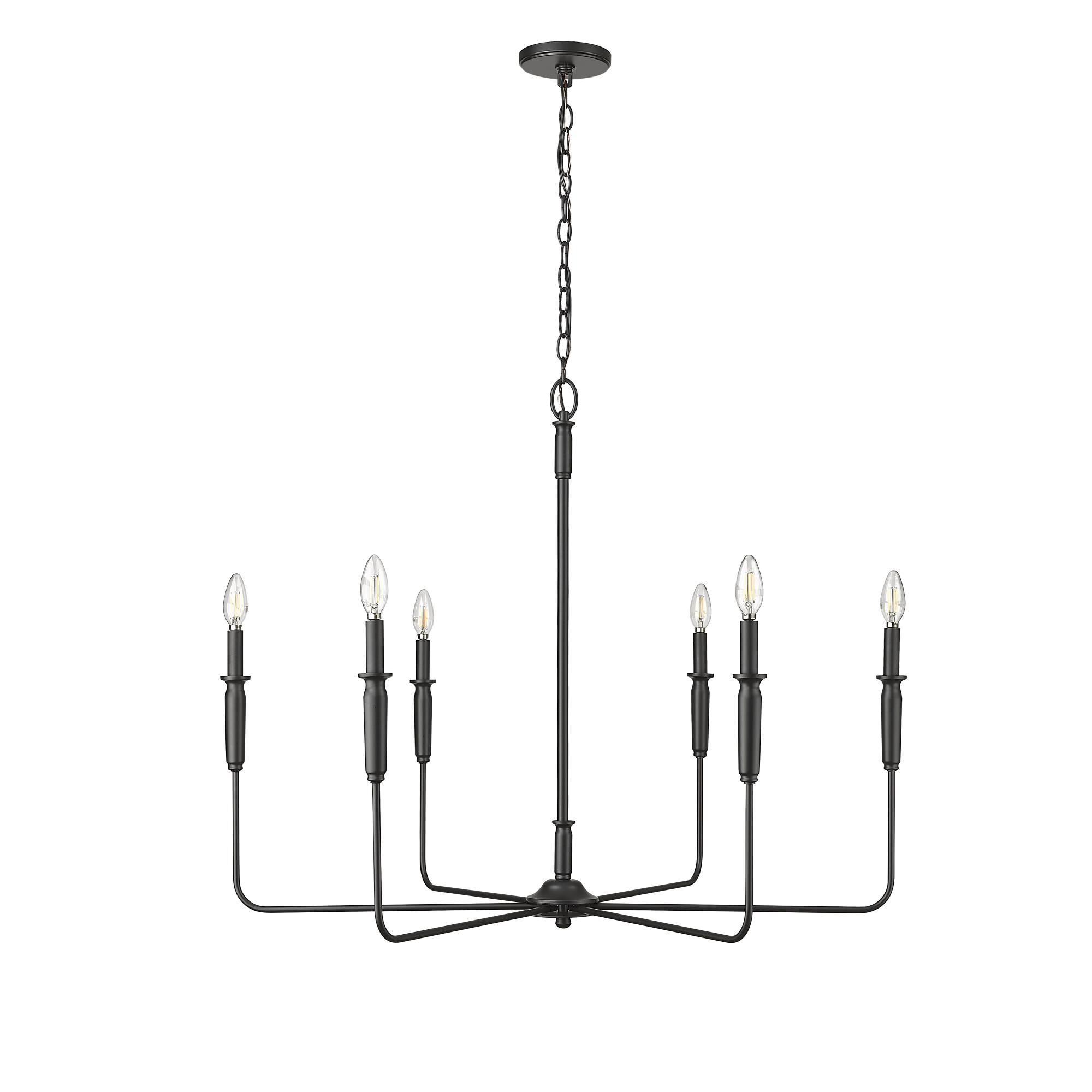 Savanne 38 Inch Chandelier By Millennium Lighting
