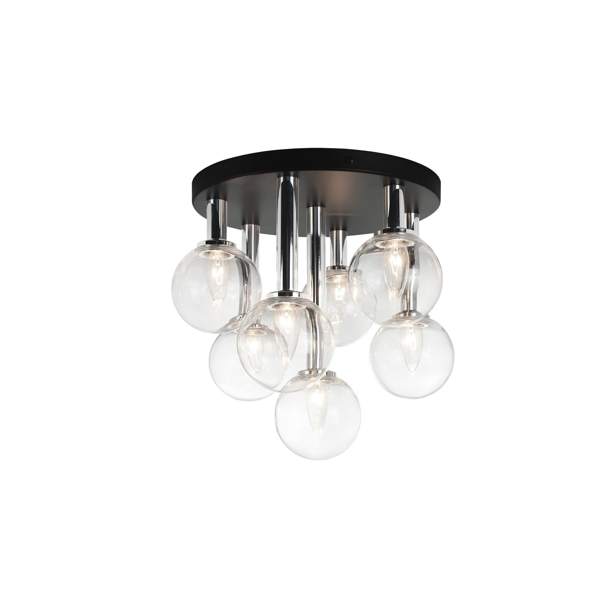 Stellar 7 Light Flush Mount by Matteo Lighting