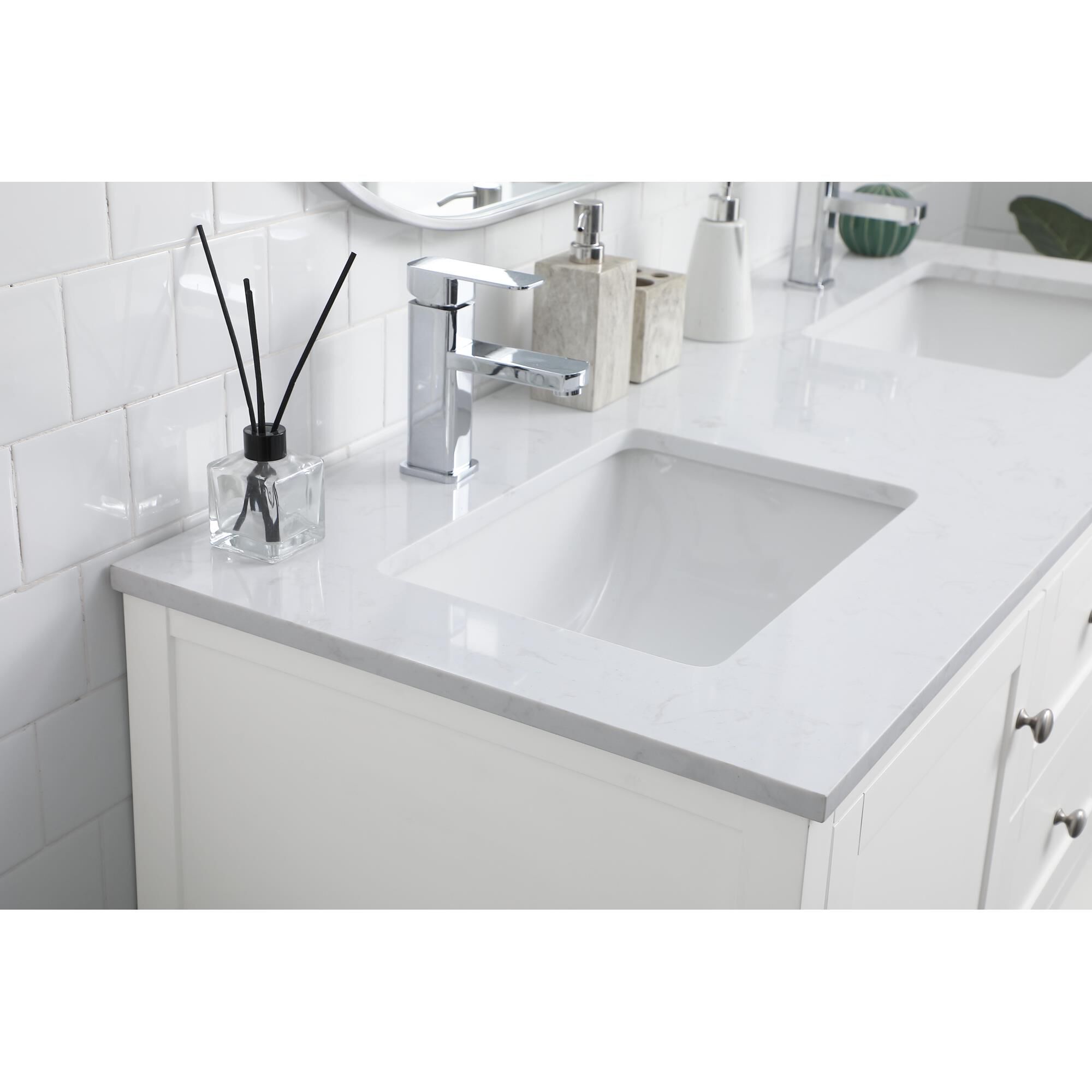 Heath 54 Inch Bath Vanity by Elegant Decor