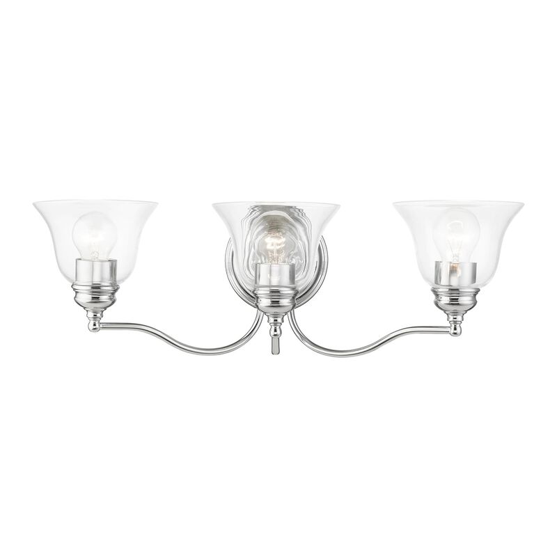 Moreland 24 Inch 3 Light Bath Vanity Light by Livex Lighting