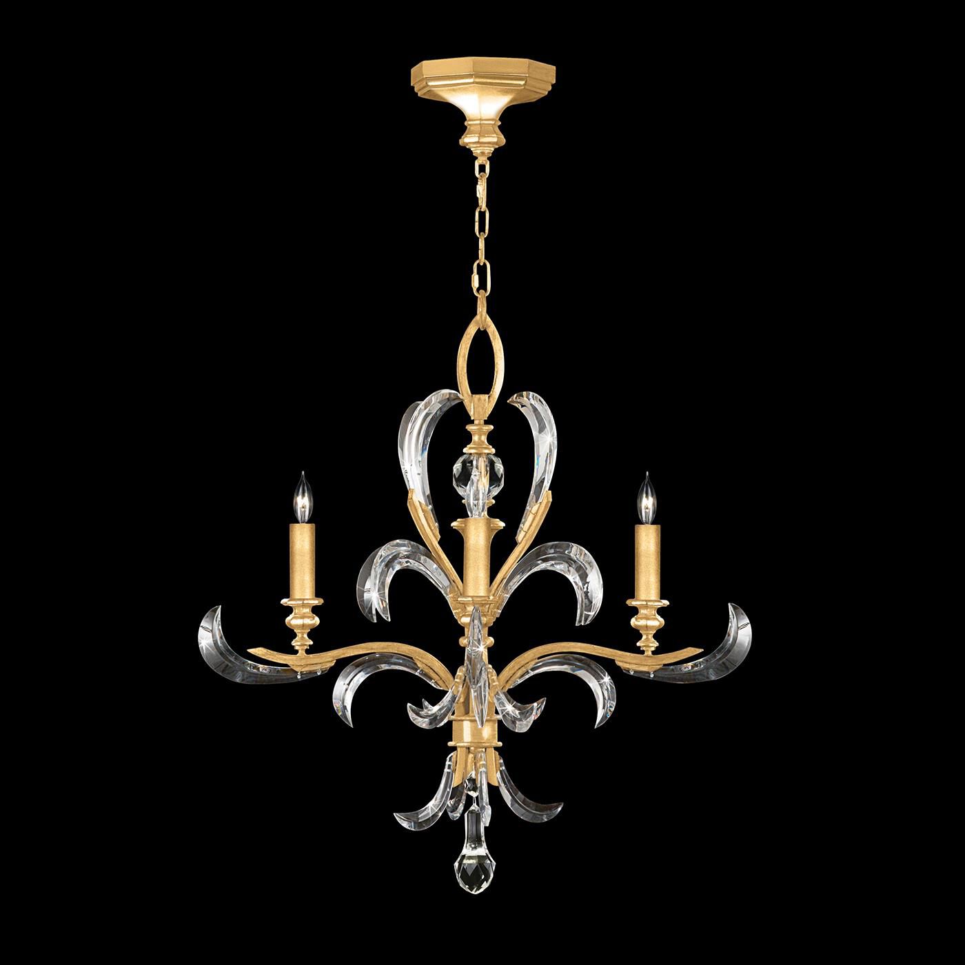 Beveled Arcs Chandelier by Fine Art Handcrafted Lighting