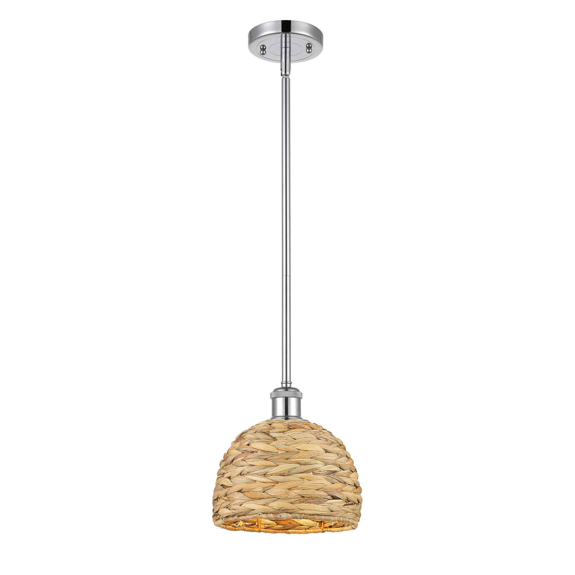 Shown in Polished Chrome finish and Natural shade