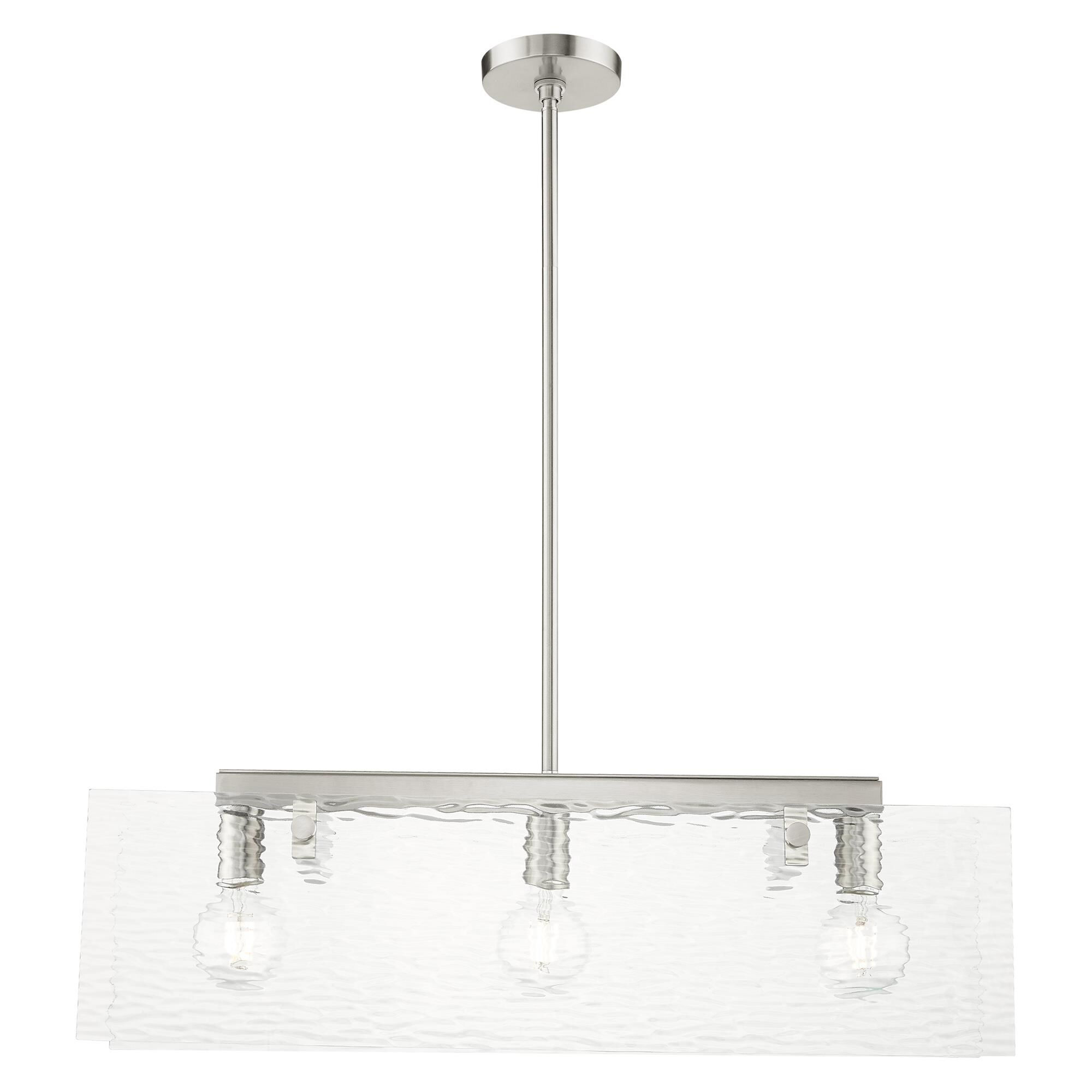 Ashcroft 30 Inch 3 Light Linear Suspension Light by Livex Lighting