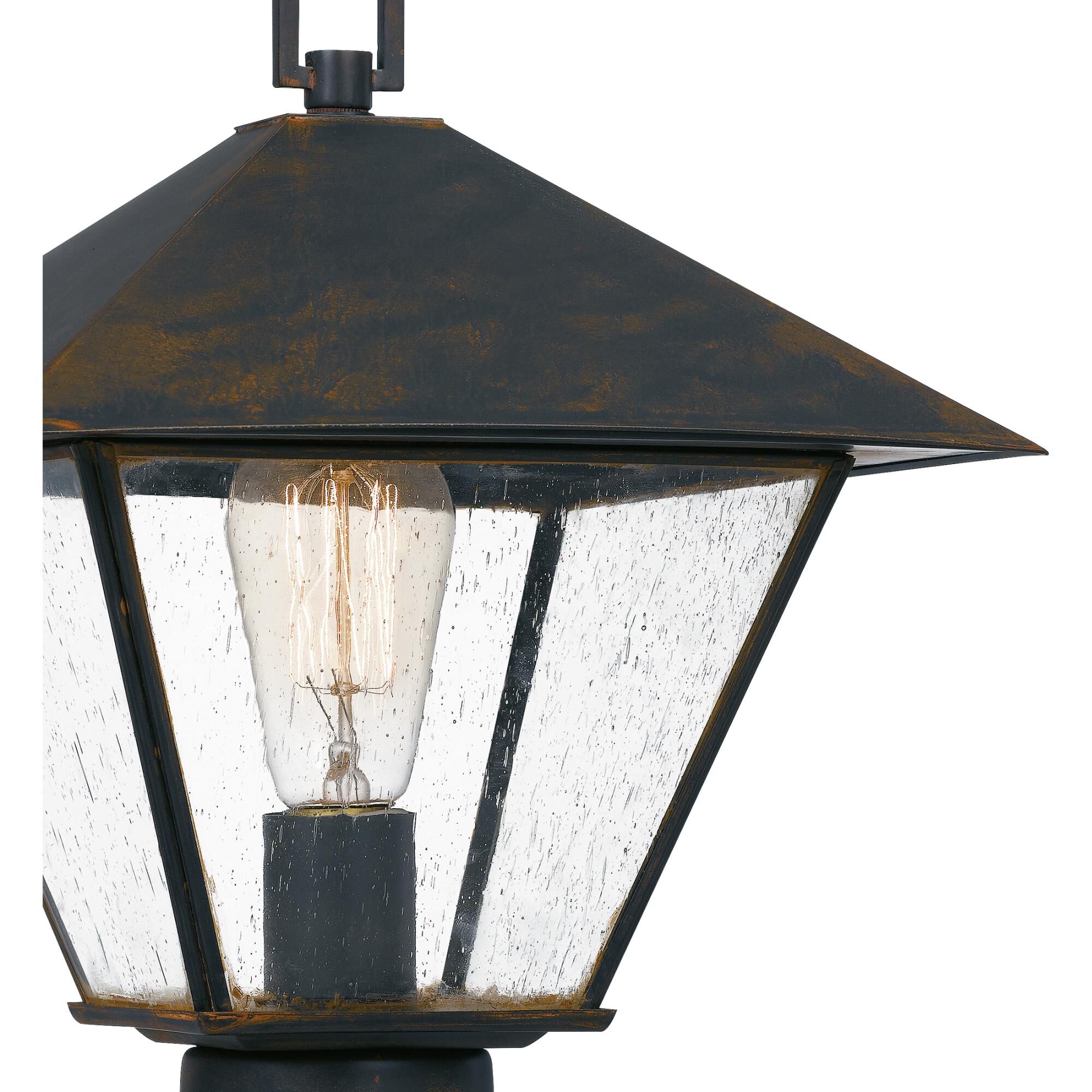 Quoizel Corporal 14 Inch Tall Outdoor Post Lamp