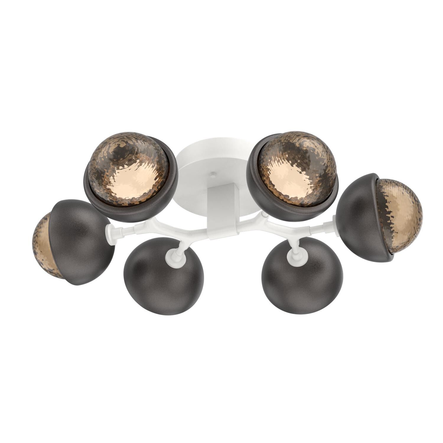 Shown in Salt White finish and Bronze glass and Graphite accent