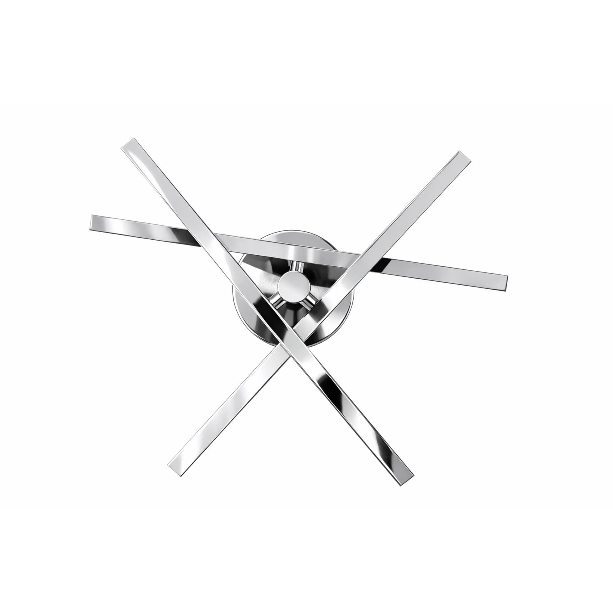 Knoll 18 Inch Semi Flush Mount,