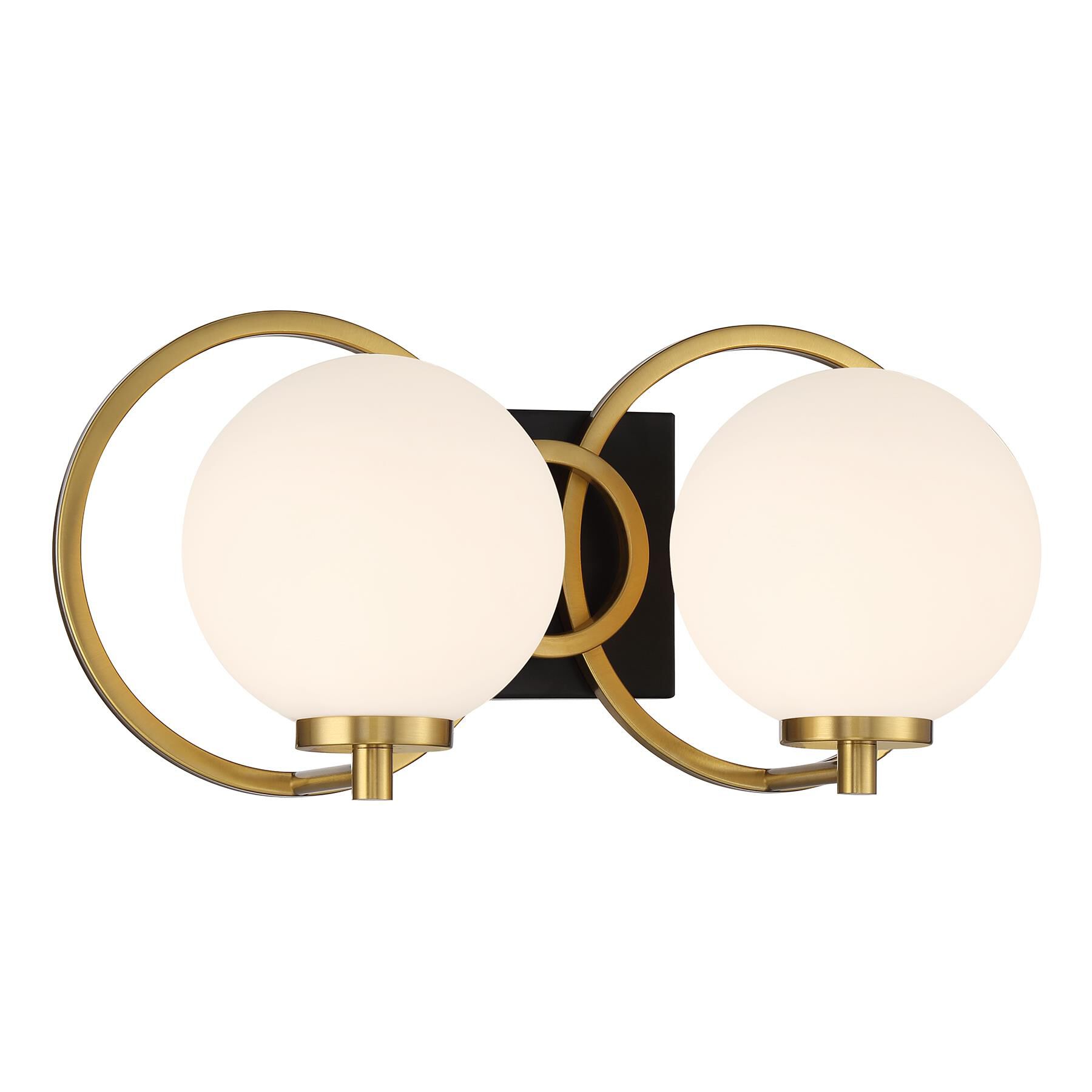 Alhambra 16 Inch 2 Light Bath Vanity Light by Savoy House