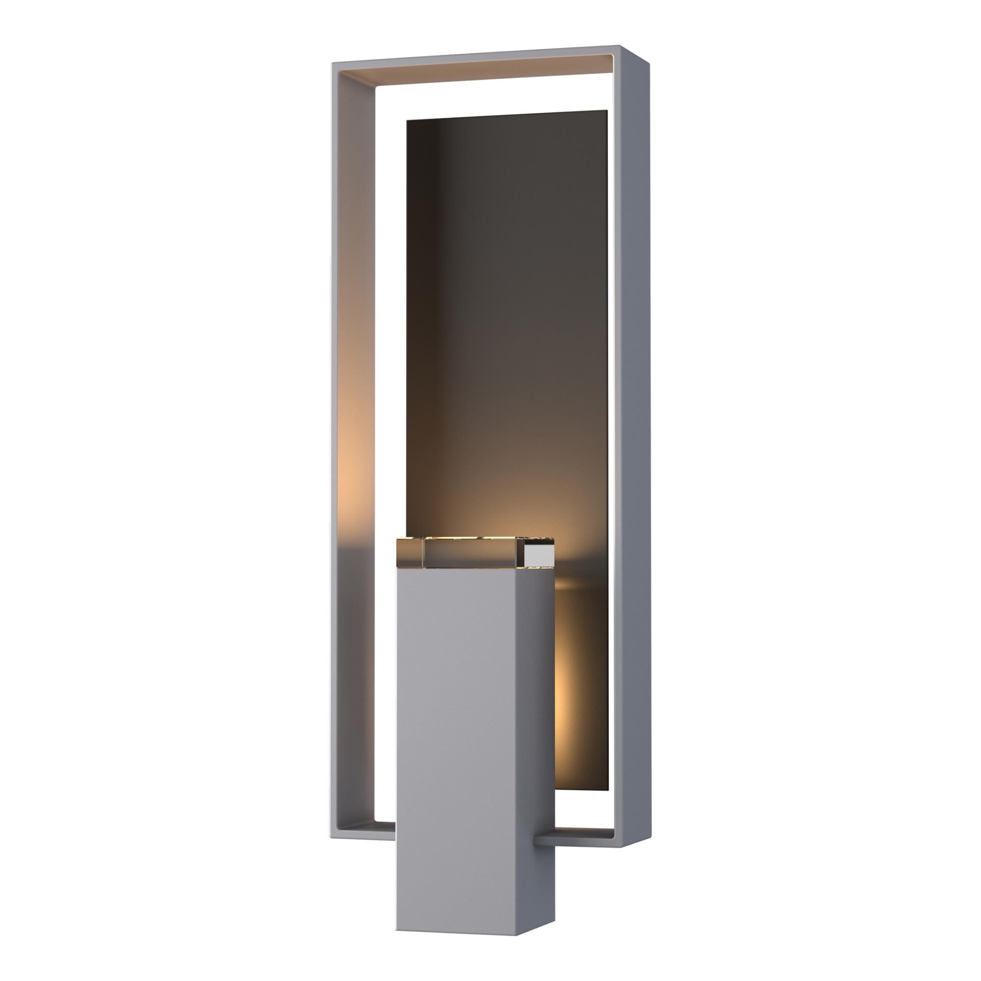 Shown in Coastal Burnished Steel finish and Clear glass and Coastal Oil Rubbed Bronze (14) accent