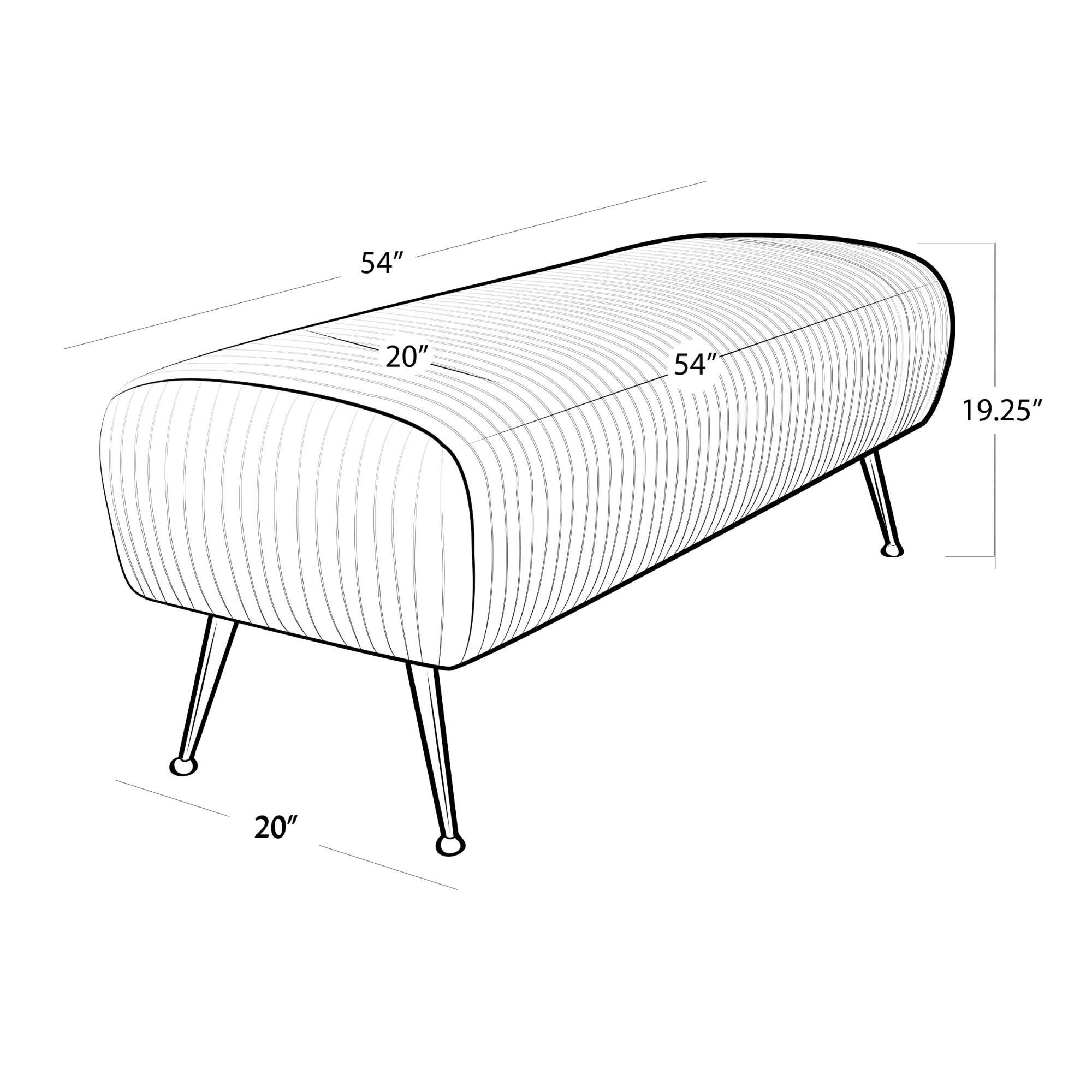 Beretta 54 Inch Bench by Regina Andrew