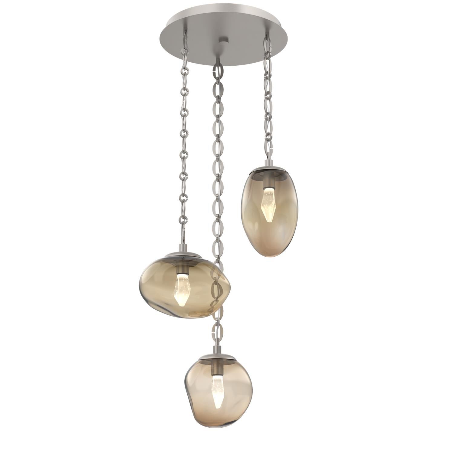 Levi Wilson Cosmos Led 22 Inch Multi Light Pendant by Hammerton Studio