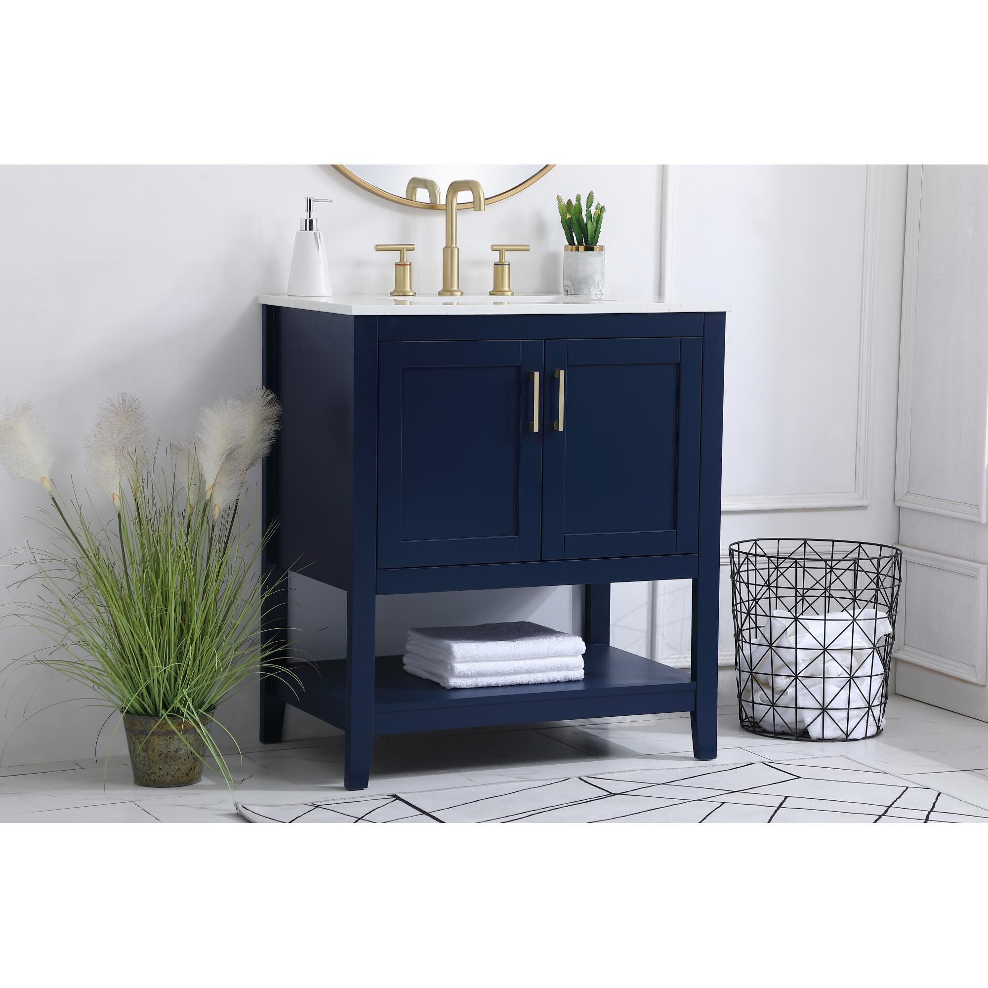 Aubrey Bath Vanity by Elegant Decor