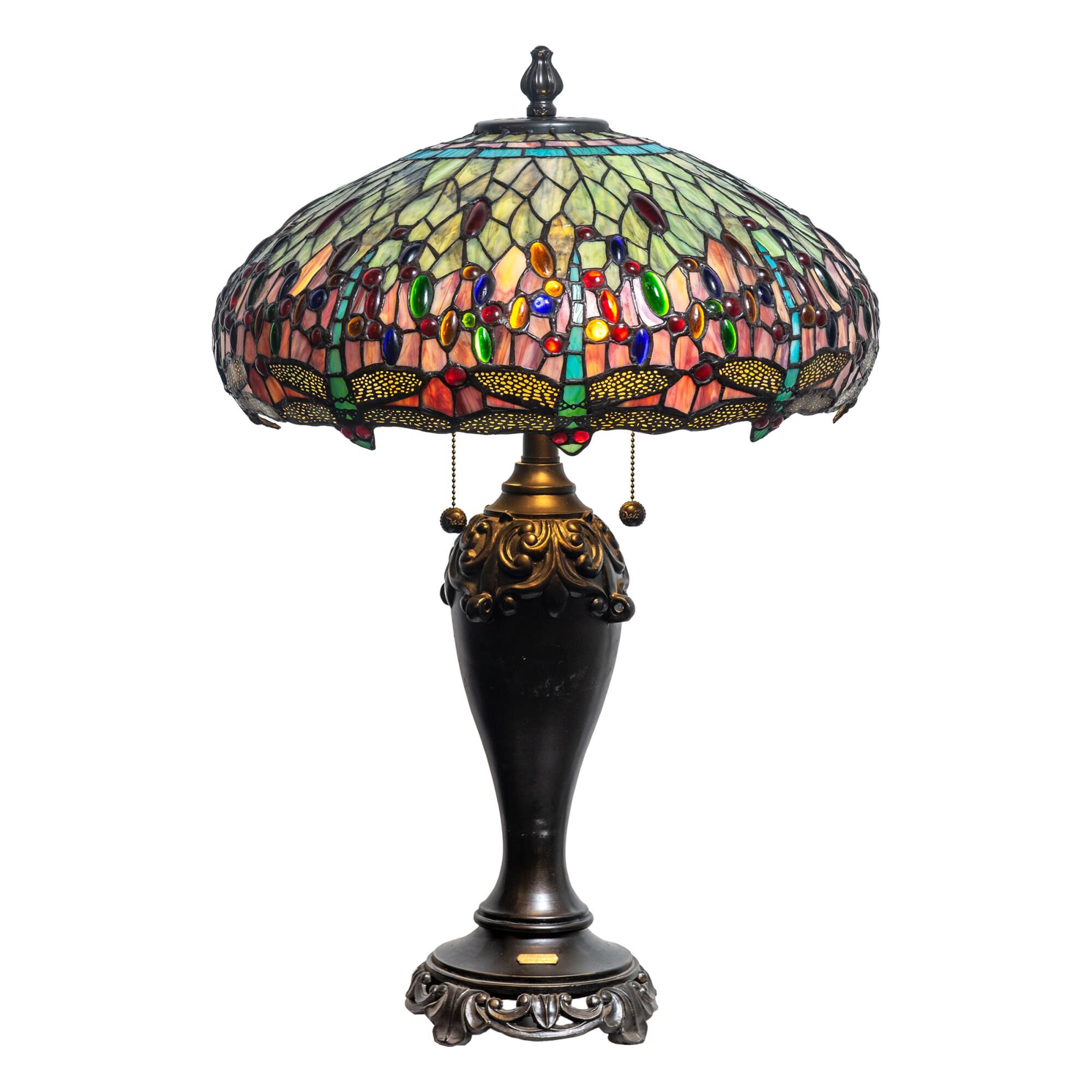 Aurelia Dragonfly 27 Inch Table Lamp by Dale Tiffany