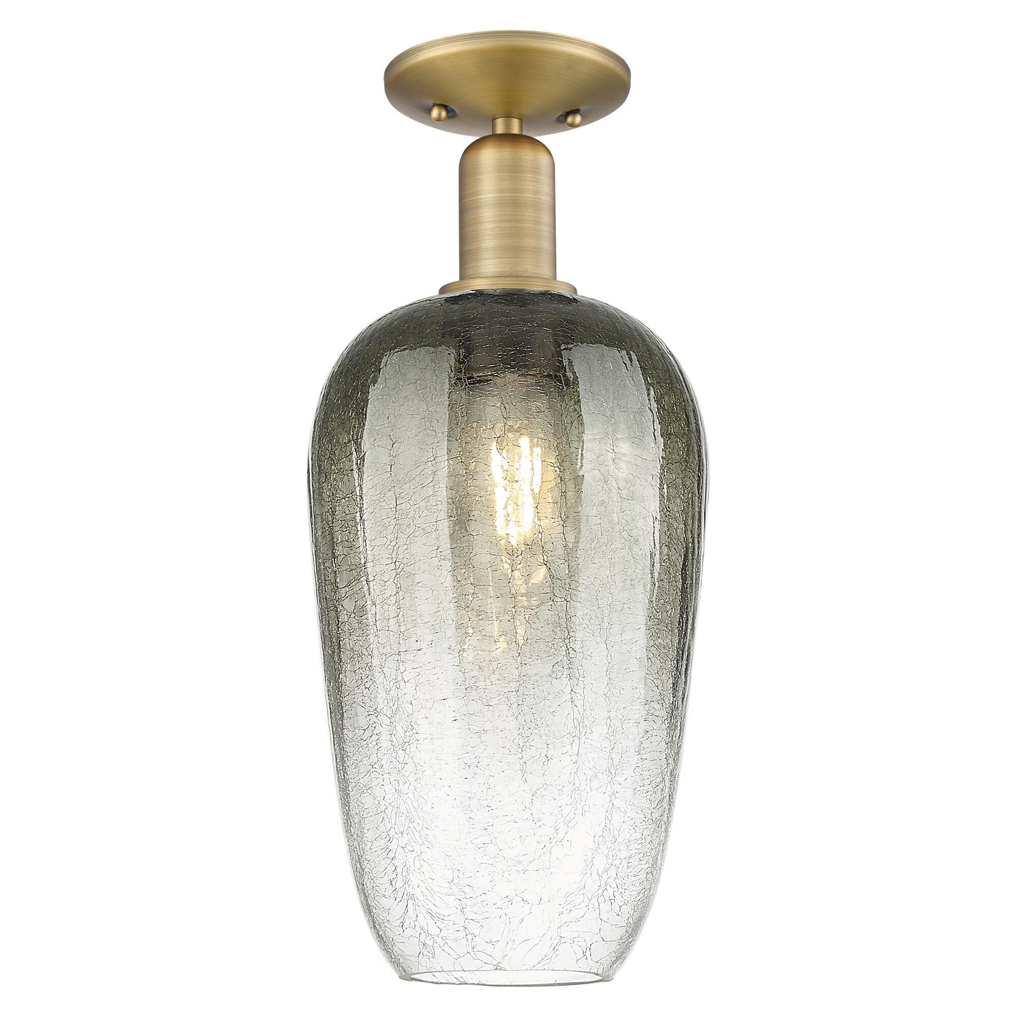 Bruno Marashlian Brookhaven Flute 7 Inch Semi Flush Mount by Innovations Lighting