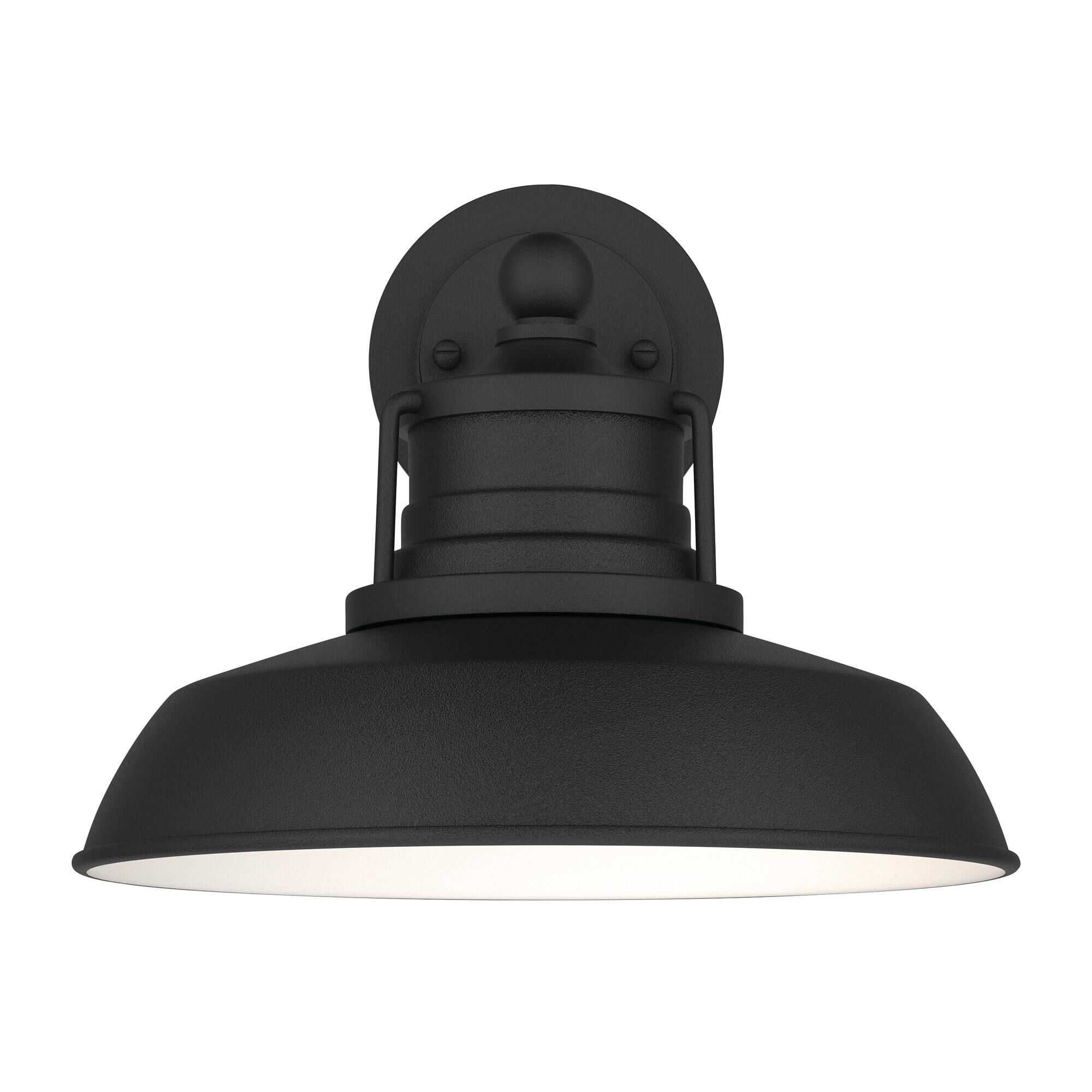 Shown in Textured Black finish and Metal shade
