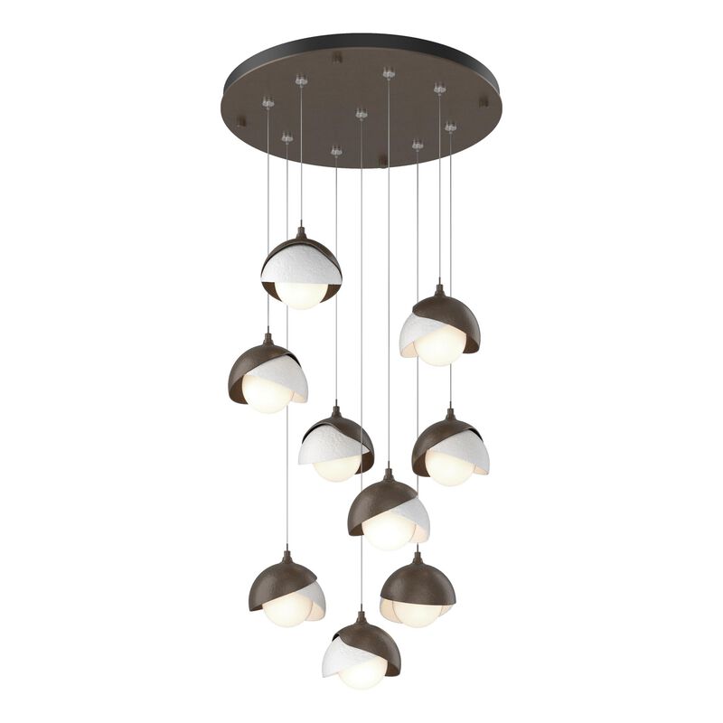 Brooklyn 20 Inch Multi Light Pendant by Hubbardton Forge