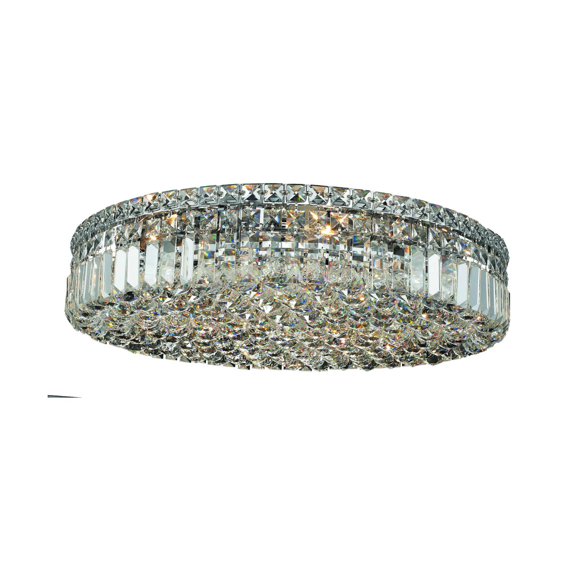 Maxime 24 Inch 9 Light Flush Mount by Elegant Lighting