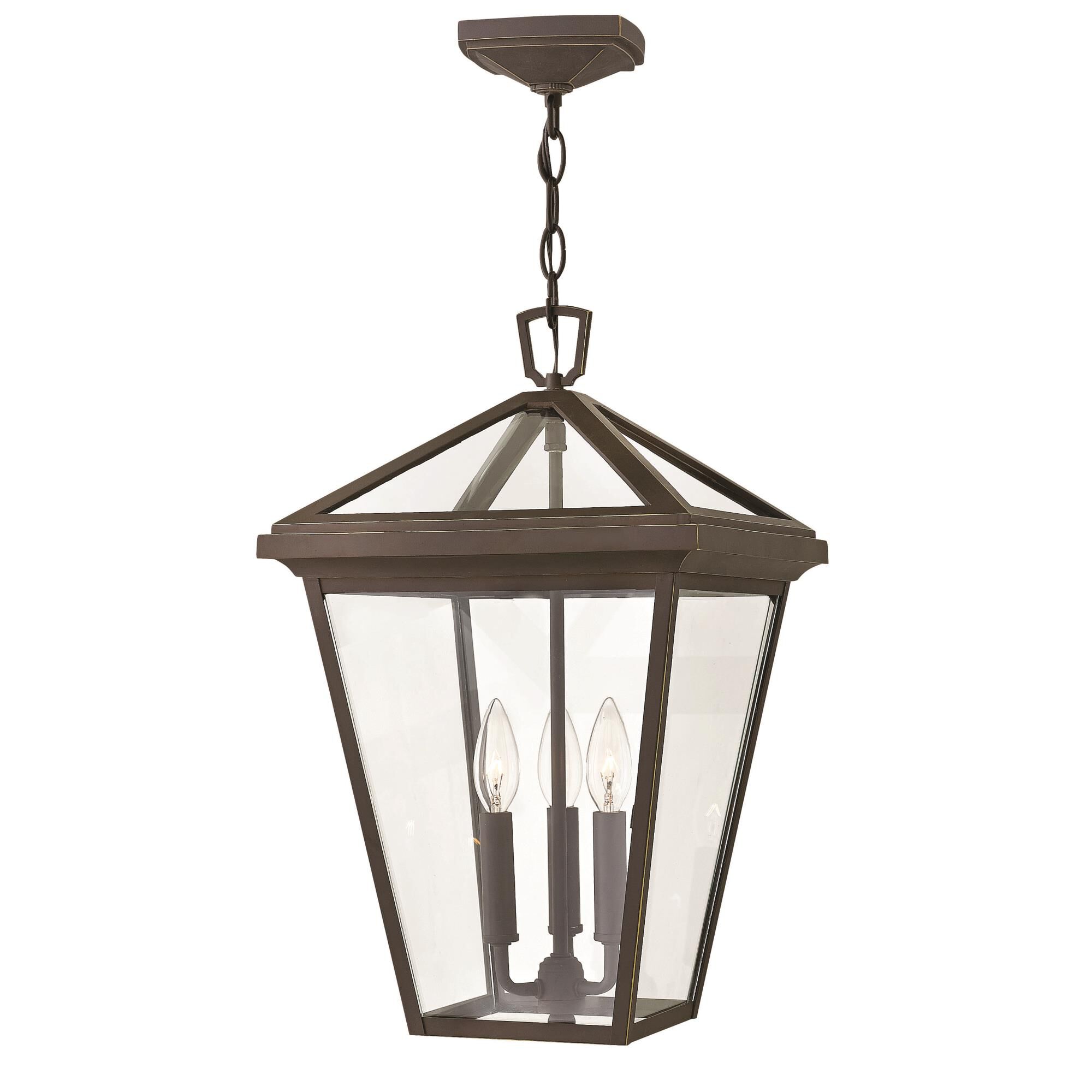 Alford Place 19 Inch Tall 3 Light Outdoor Hanging Lantern by Hinkley Lighting