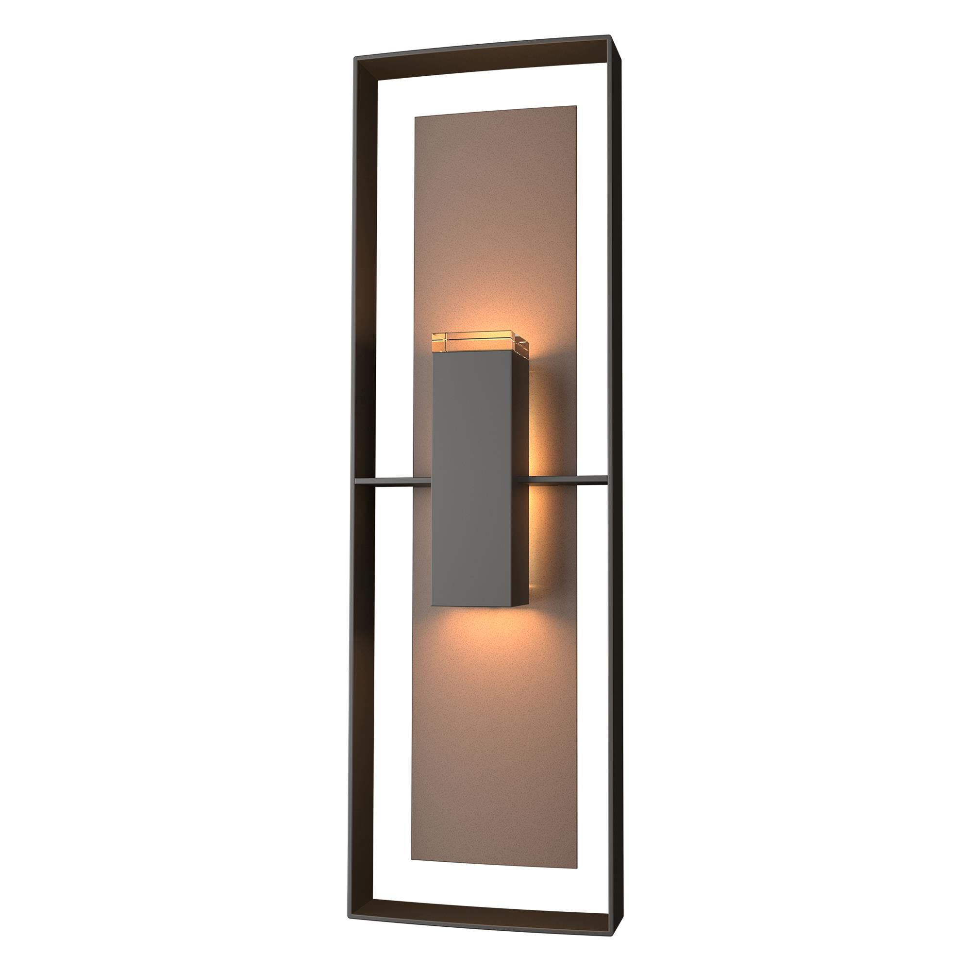 Shown in Coastal Oil Rubbed Bronze finish and Clear glass and Coastal Bronze (75) accent