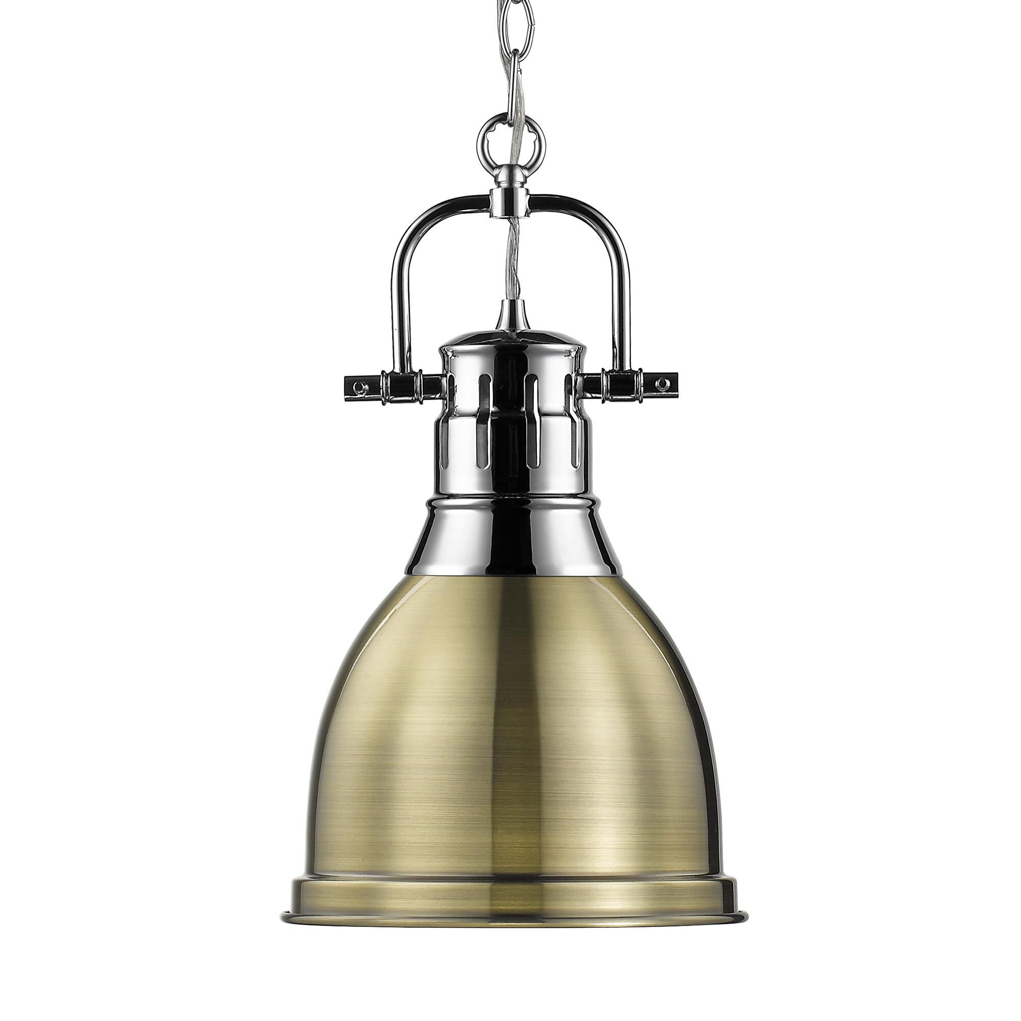 Duncan 8 Inch Mini Pendant by Golden Lighting