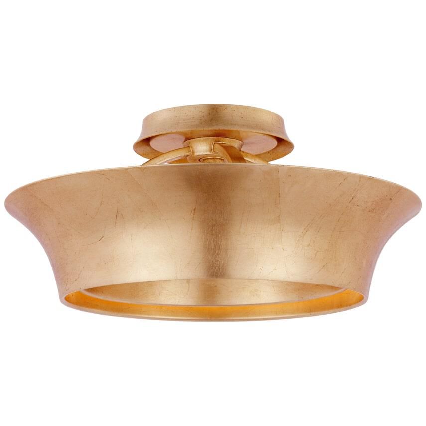 Thomas O'Brien Garland 15 Inch Semi Flush Mount by Visual Comfort Signature Collection