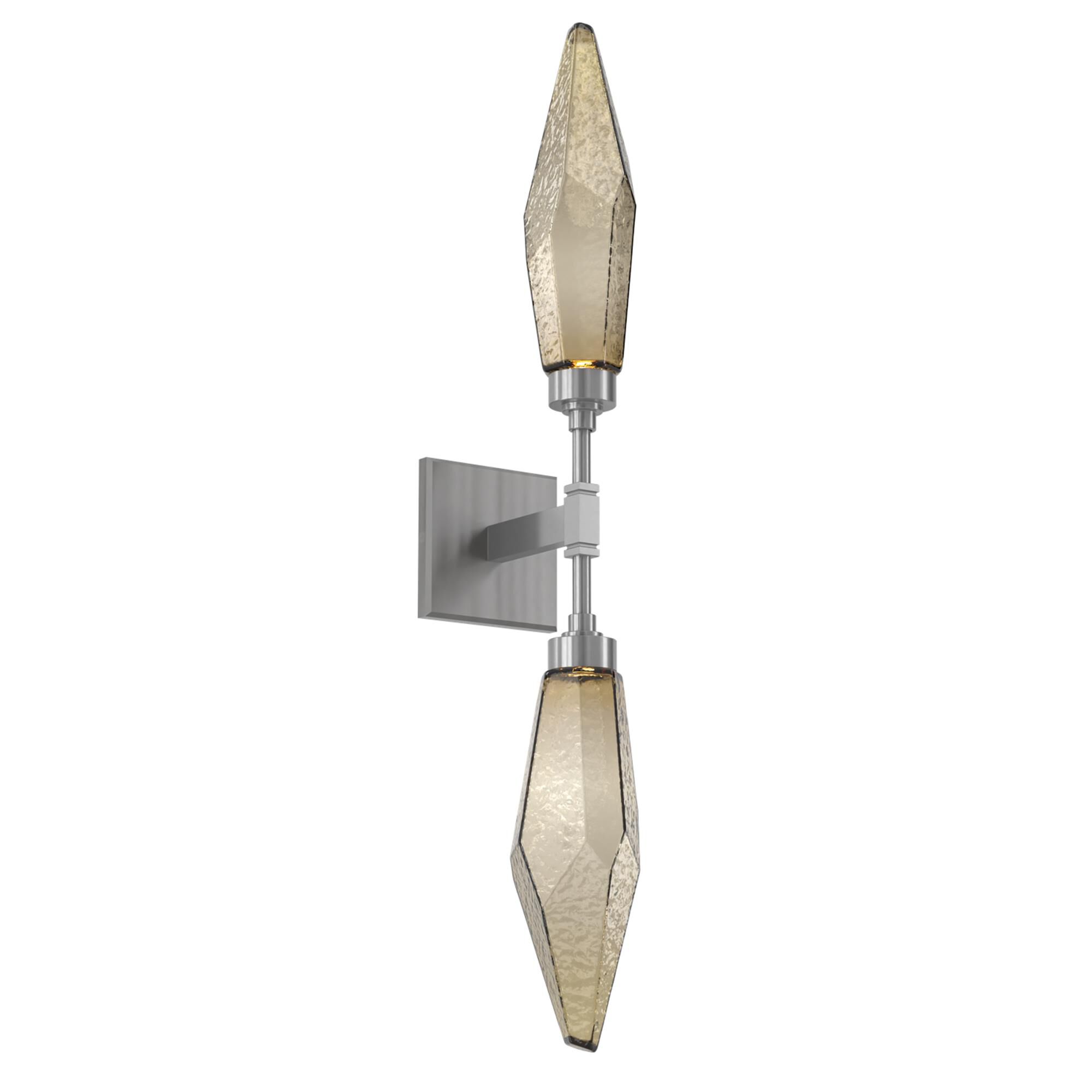 Rock Crystal 29 Inch LED Wall Sconce by Hammerton Studio