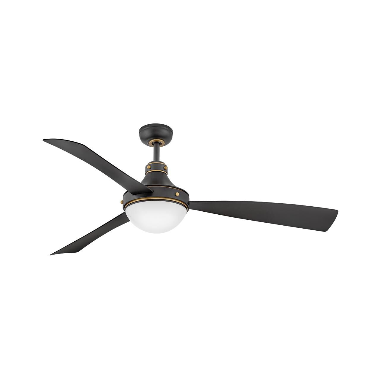 Oliver Outdoor Rated 62 Inch Ceiling Fan with Light Kit by Hinkley Lighting