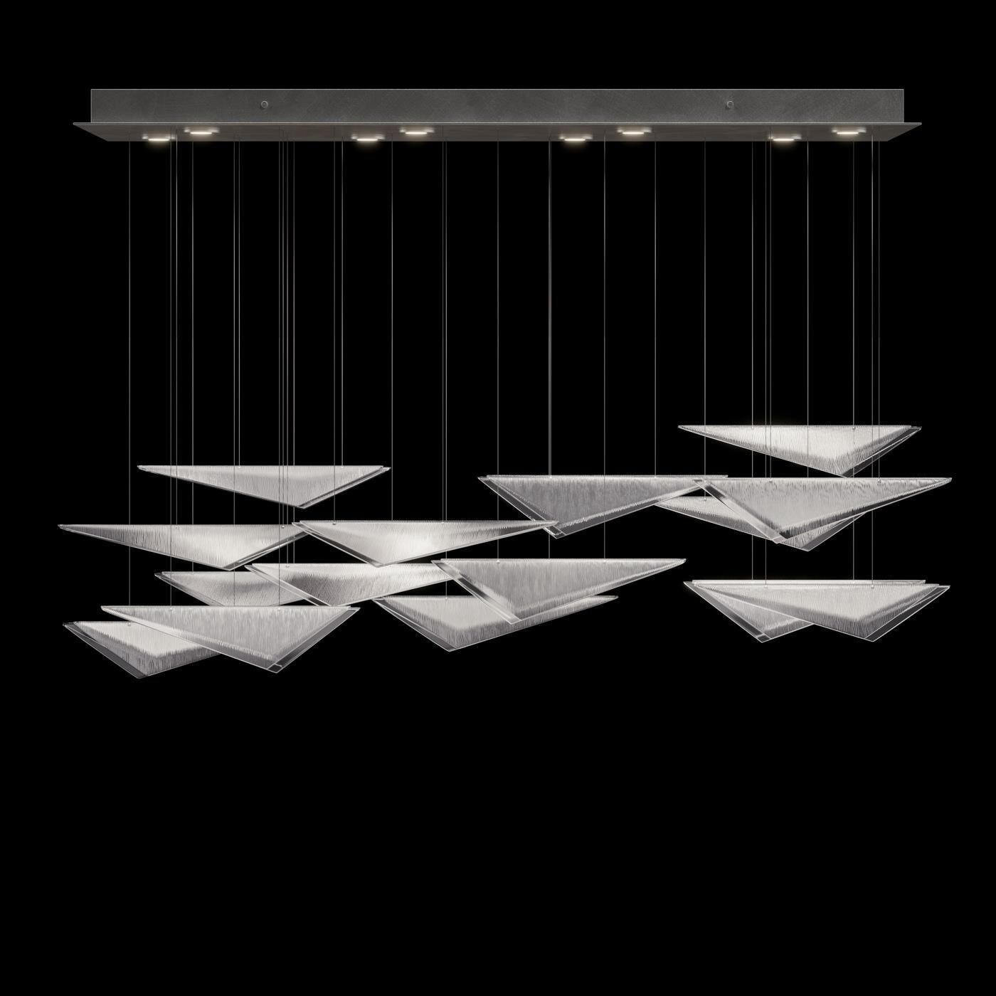 Volo 58 Inch Linear Suspension Light by Fine Art Handcrafted Lighting