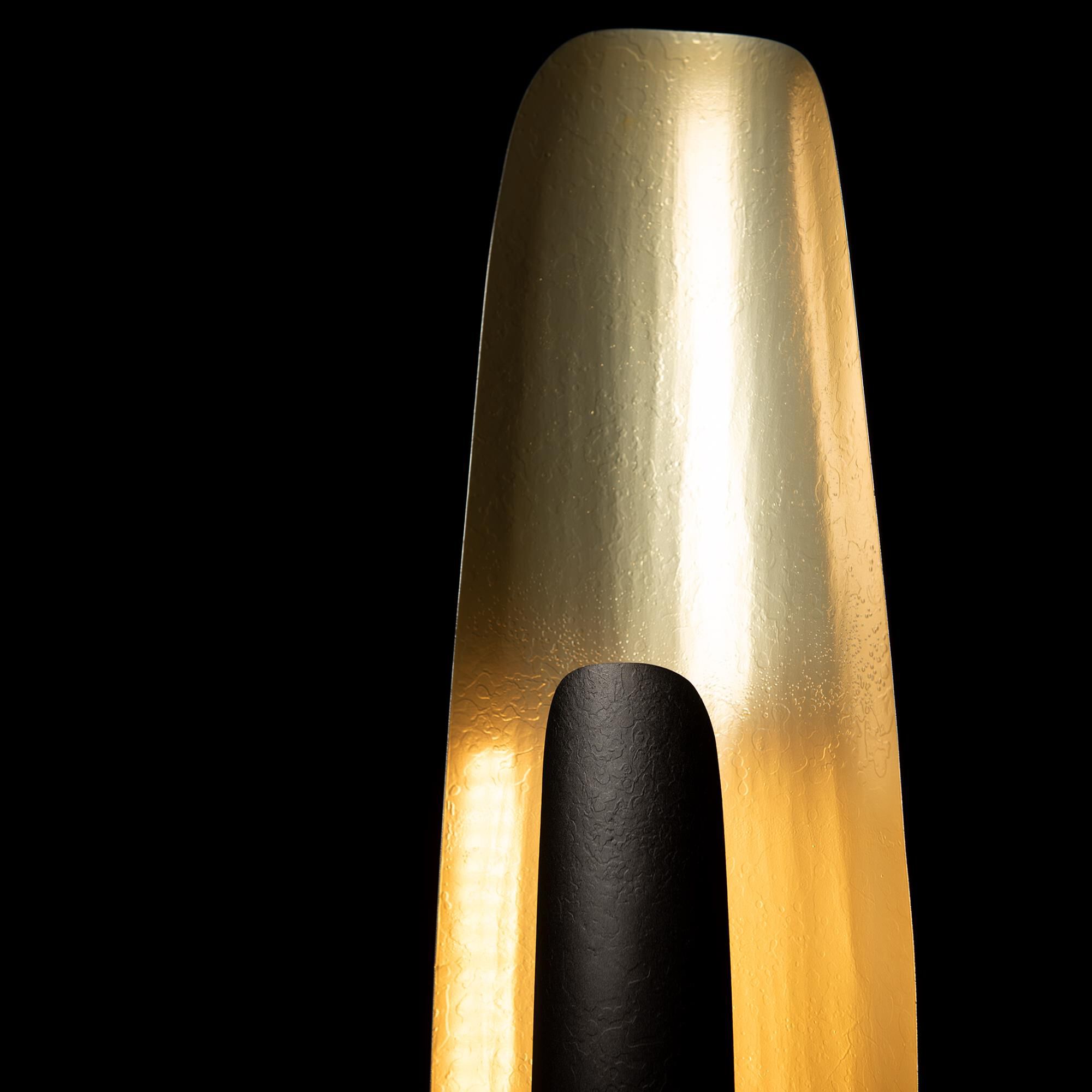 Shown in Oil Rubbed Bronze finish and Modern Brass accent