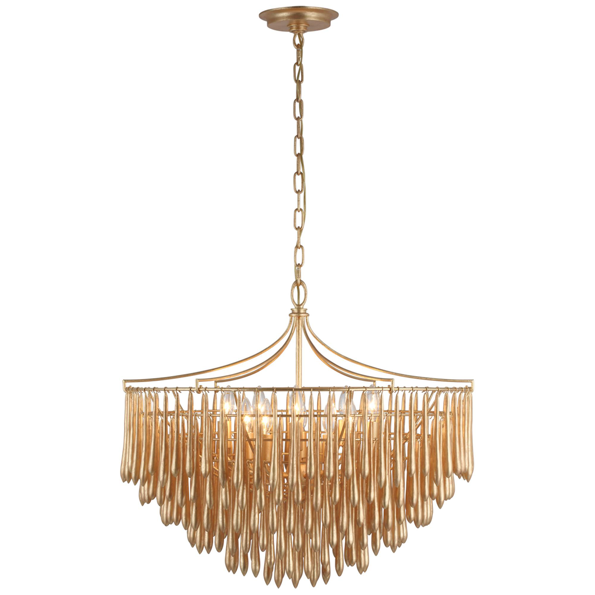 Shown in Antique Gold Leaf finish