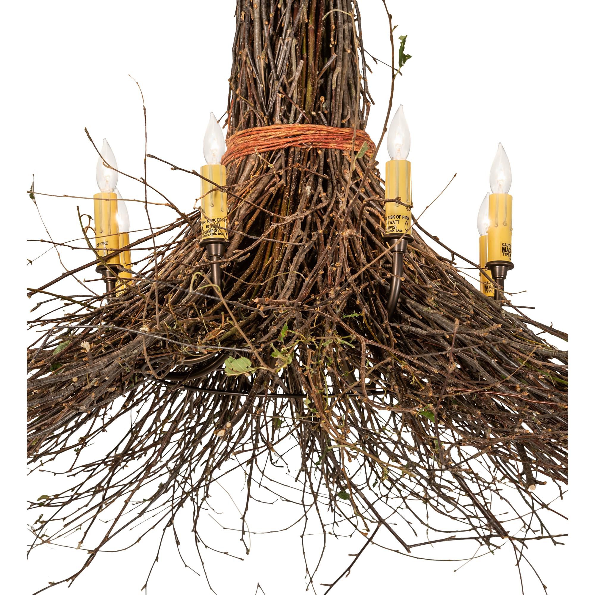 Shown in Antique Copper Finish;Natural Wood finish