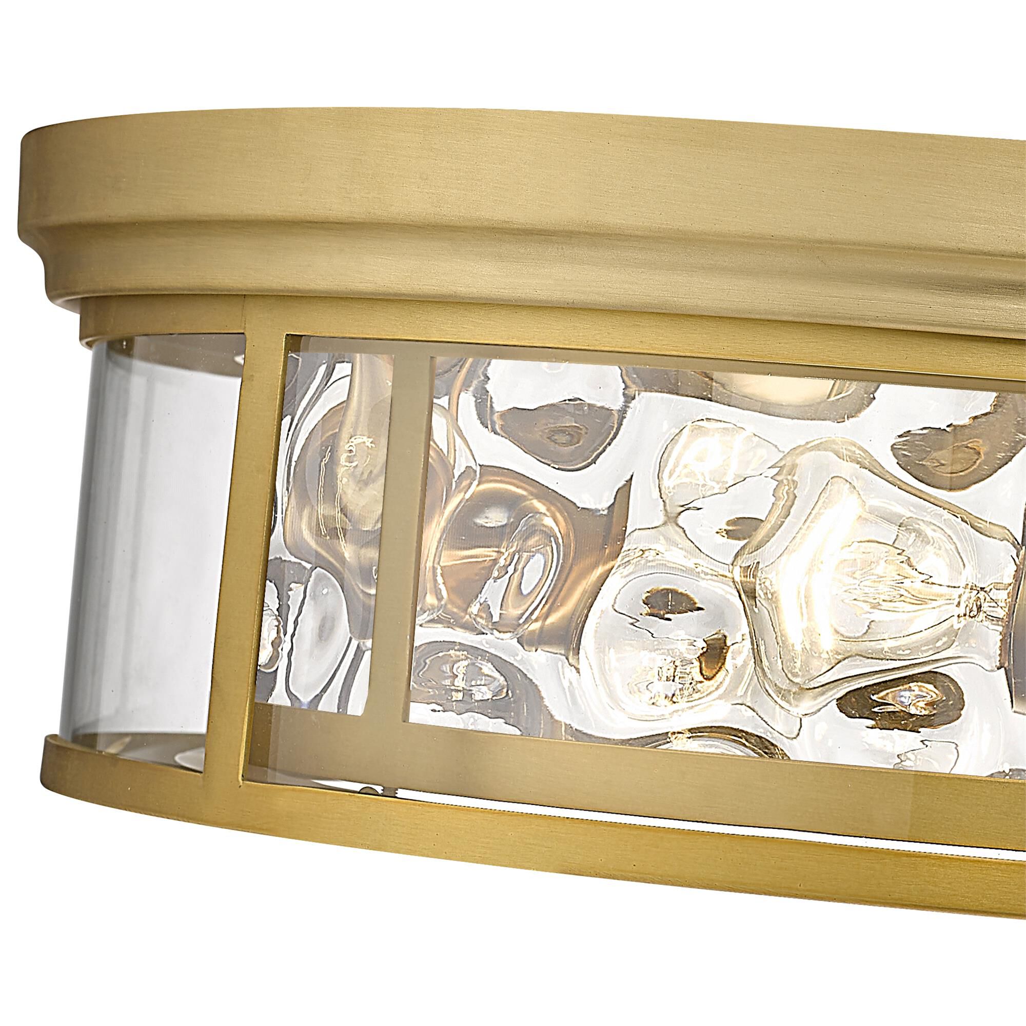 Shown in Olde Brass finish and Glass shade