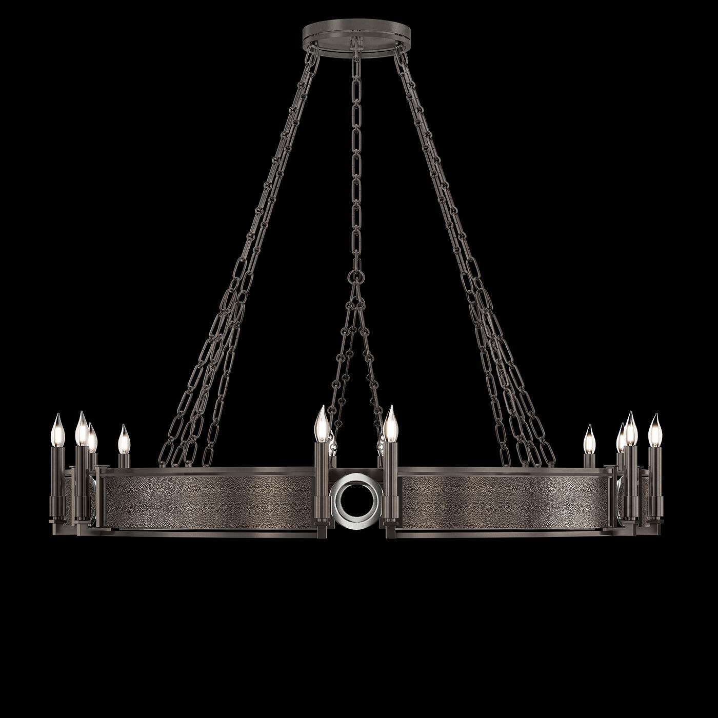 Shown in Midnight Steel and Nickel  finish and Pebble accent