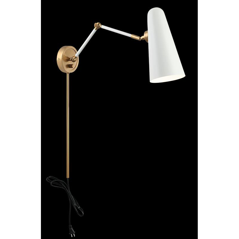 Shown in White finish