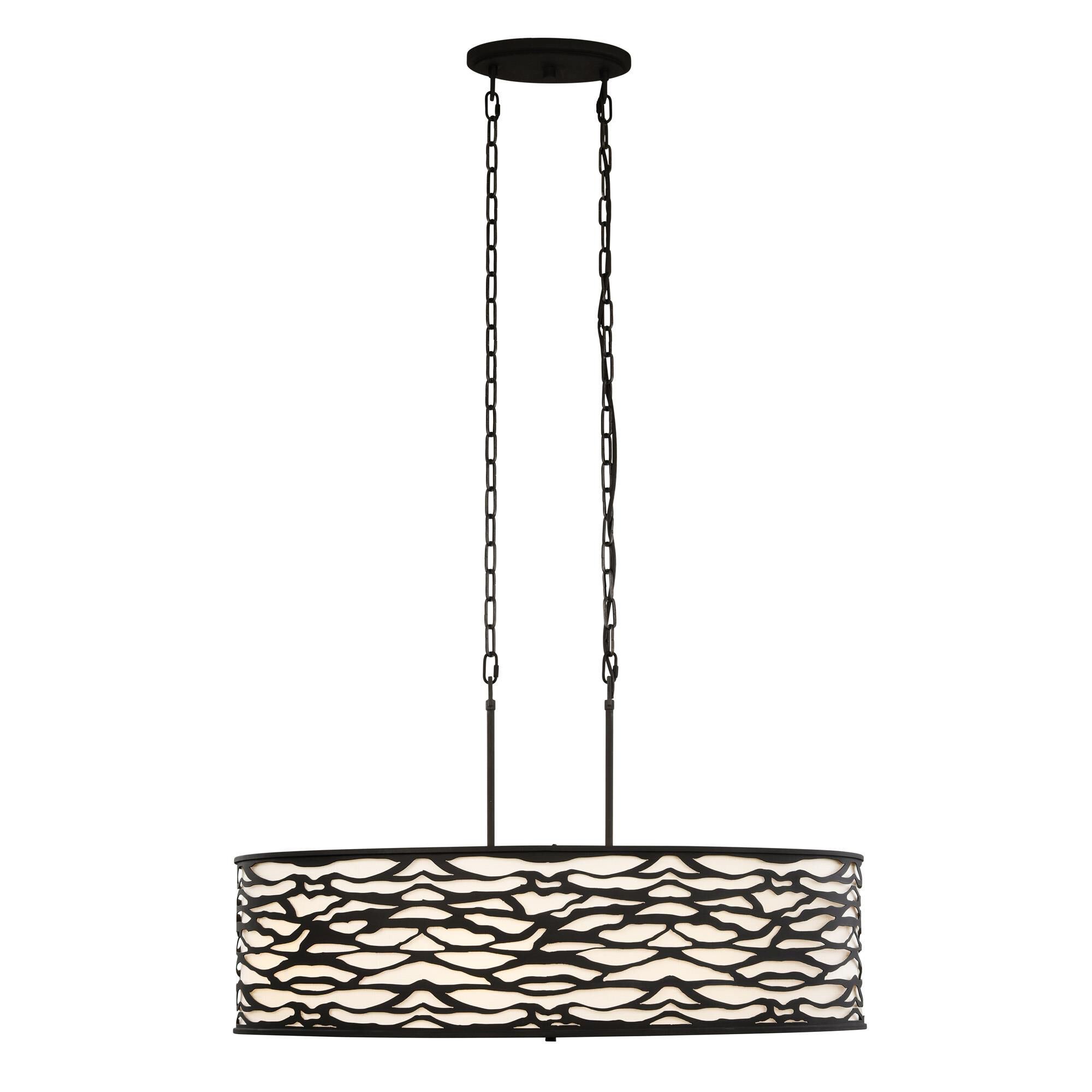 Shown in Carbon Black finish and Bone Linen shade