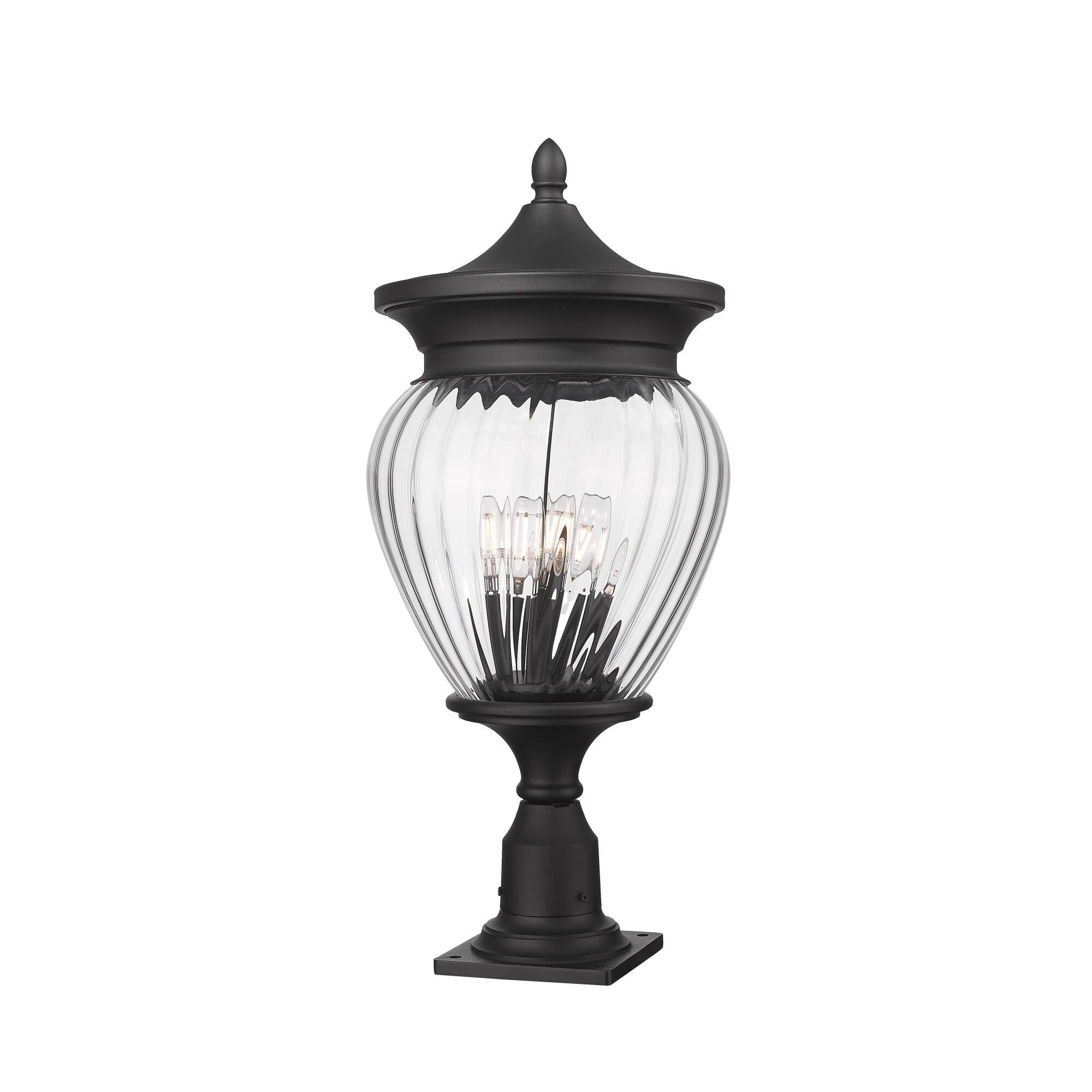 Davina 27 Inch Outdoor Pier Lamp by Z Lite