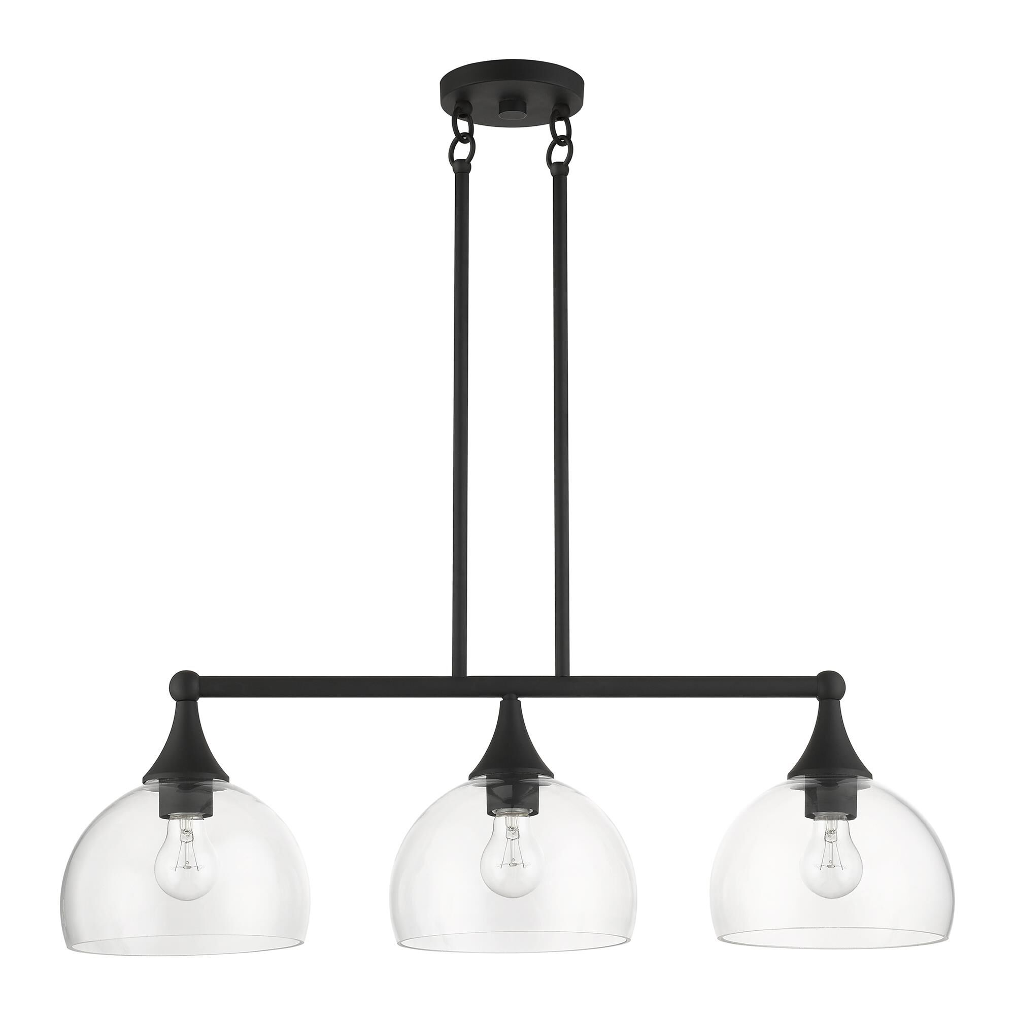 Glendon 30 Inch 3 Light Linear Suspension Light by Livex Lighting