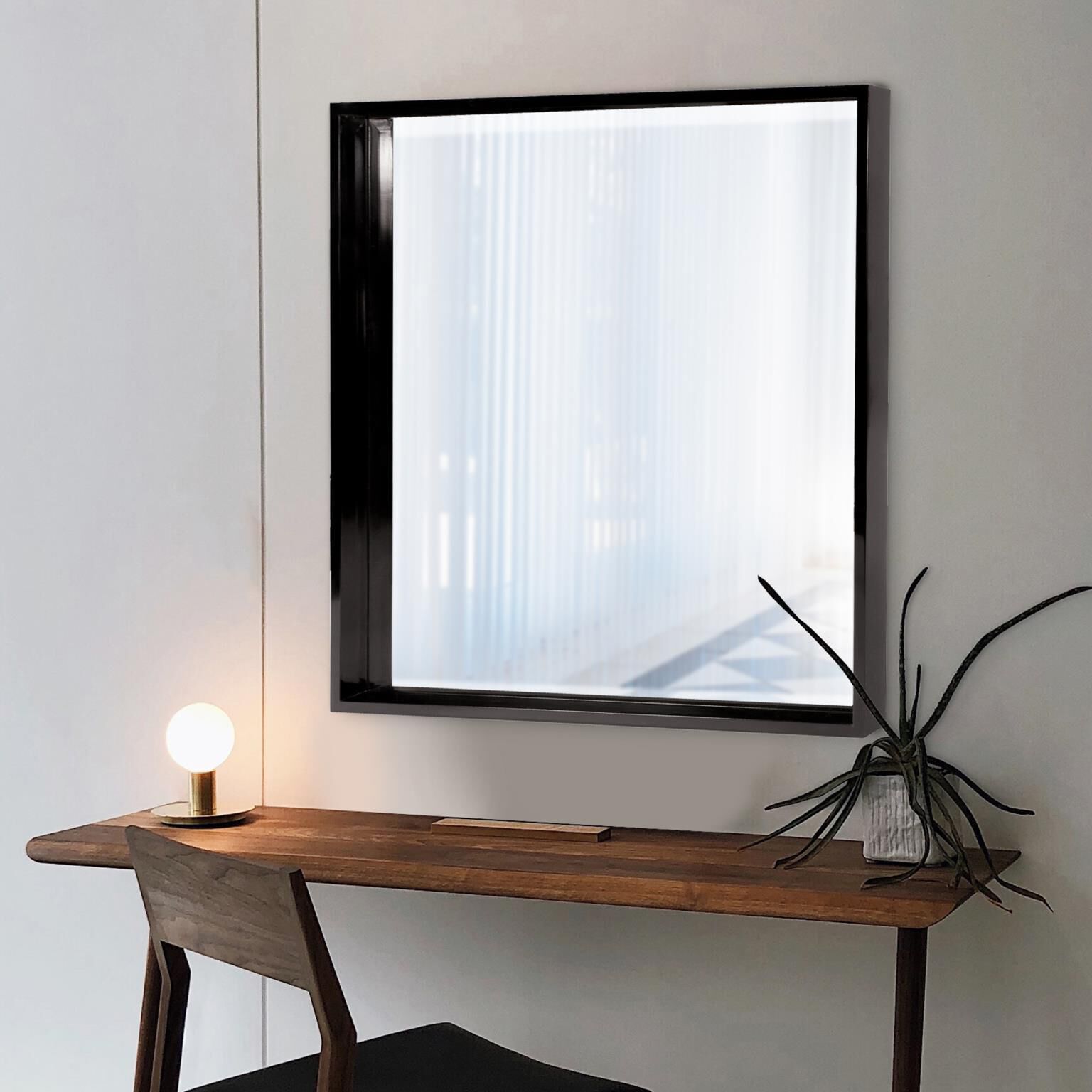 Shown in Black finish