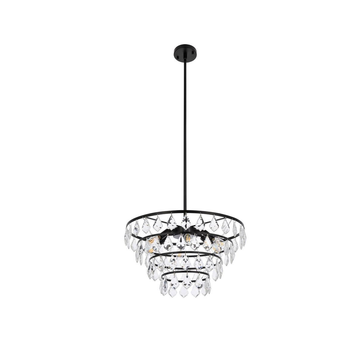 Ella 20 Inch Large Pendant by Elegant Lighting
