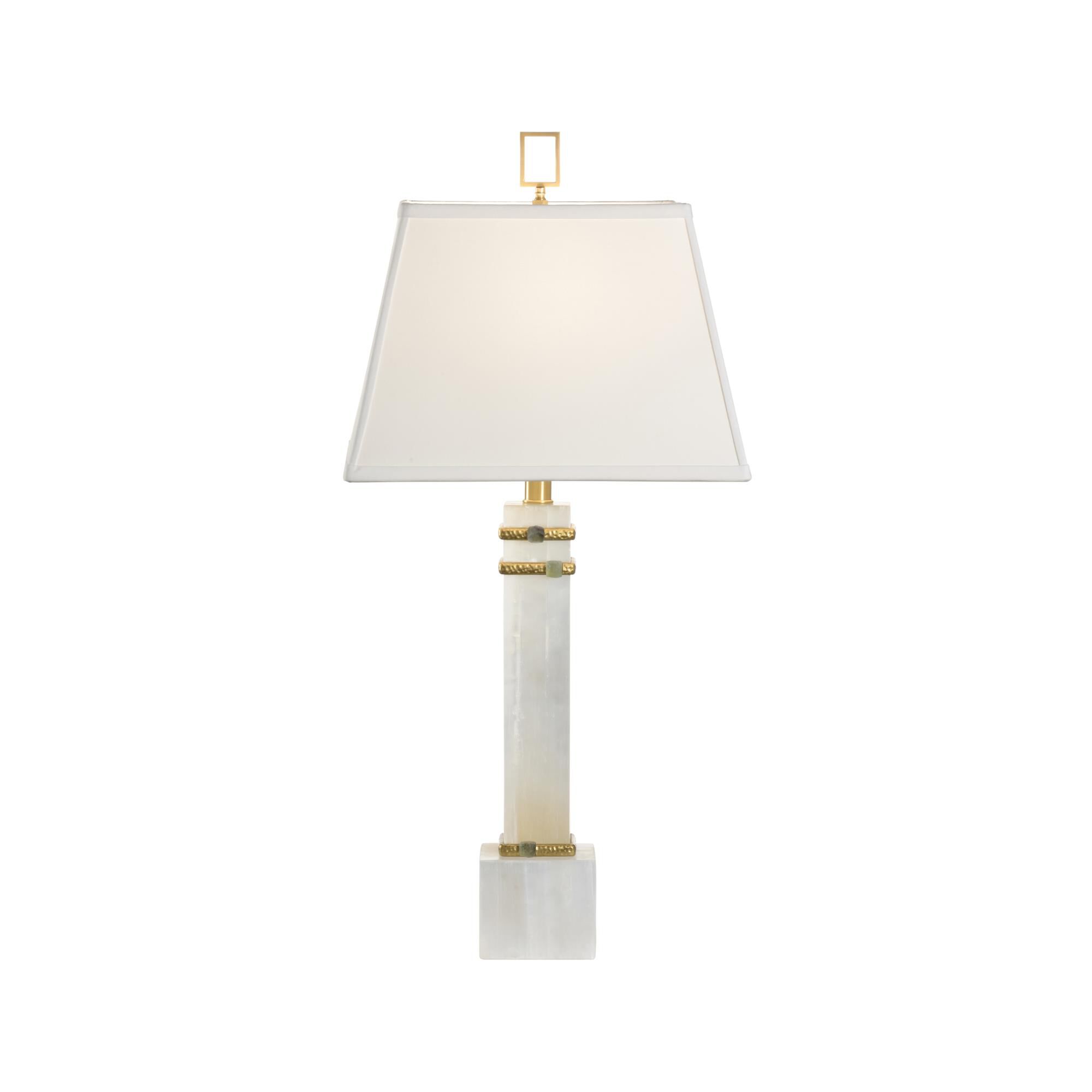 Shown in White, Cream and Gold finish and Silkette shade