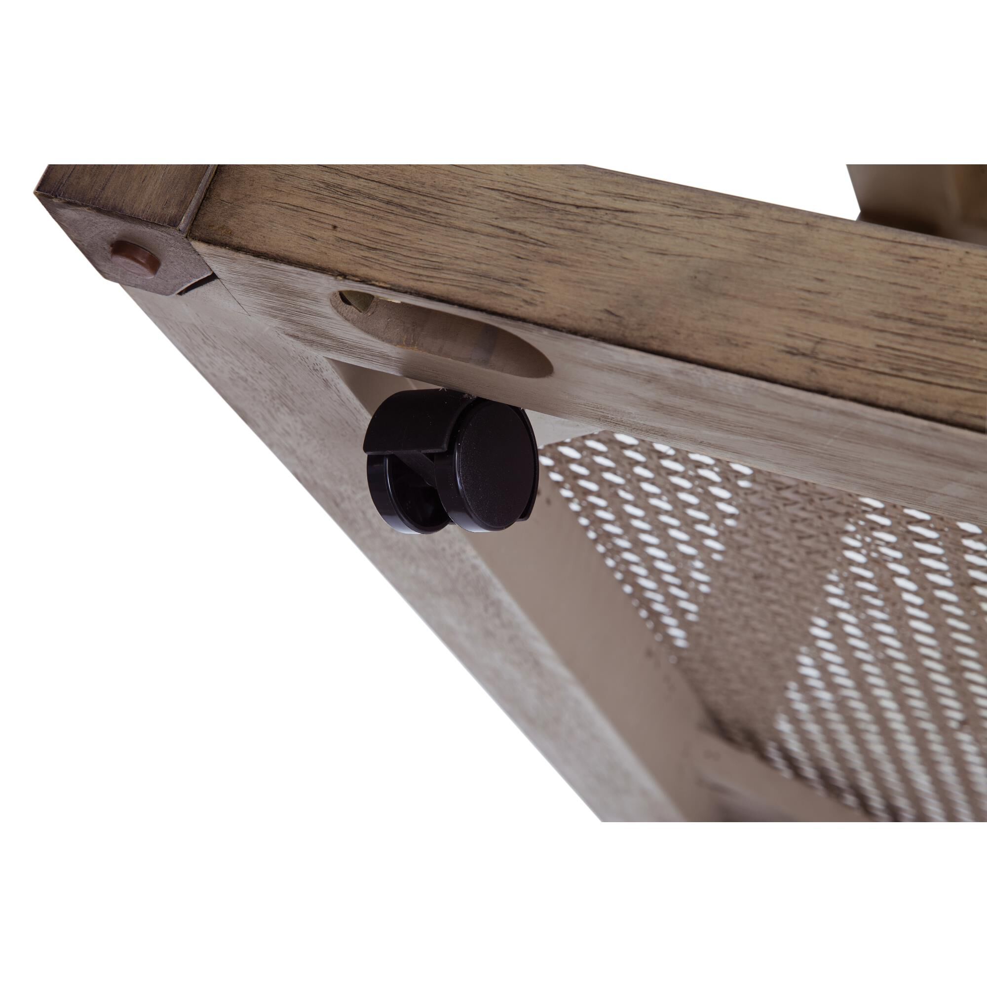 Shown in Brown and Clear finish