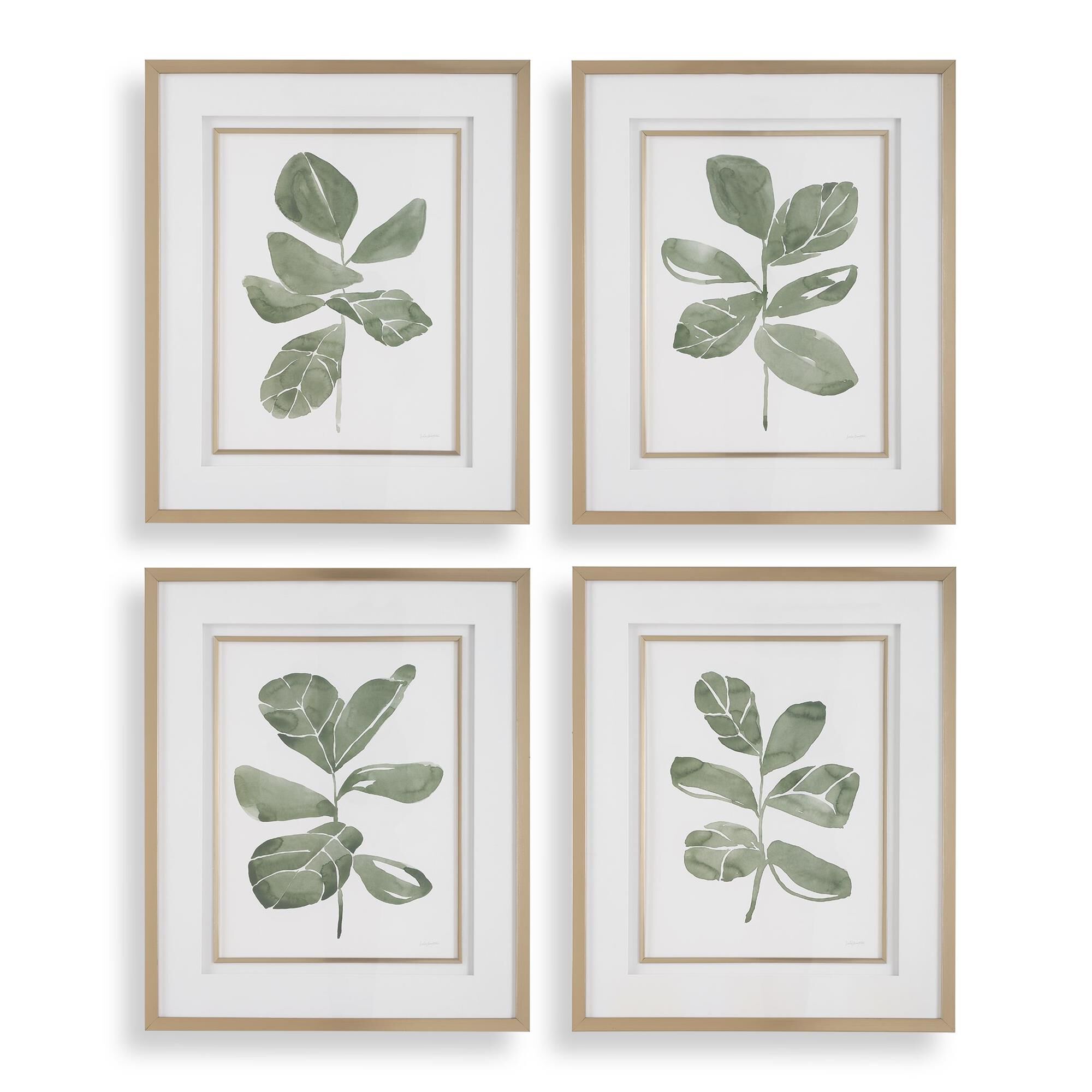 Shown in Gold, Green, White finish