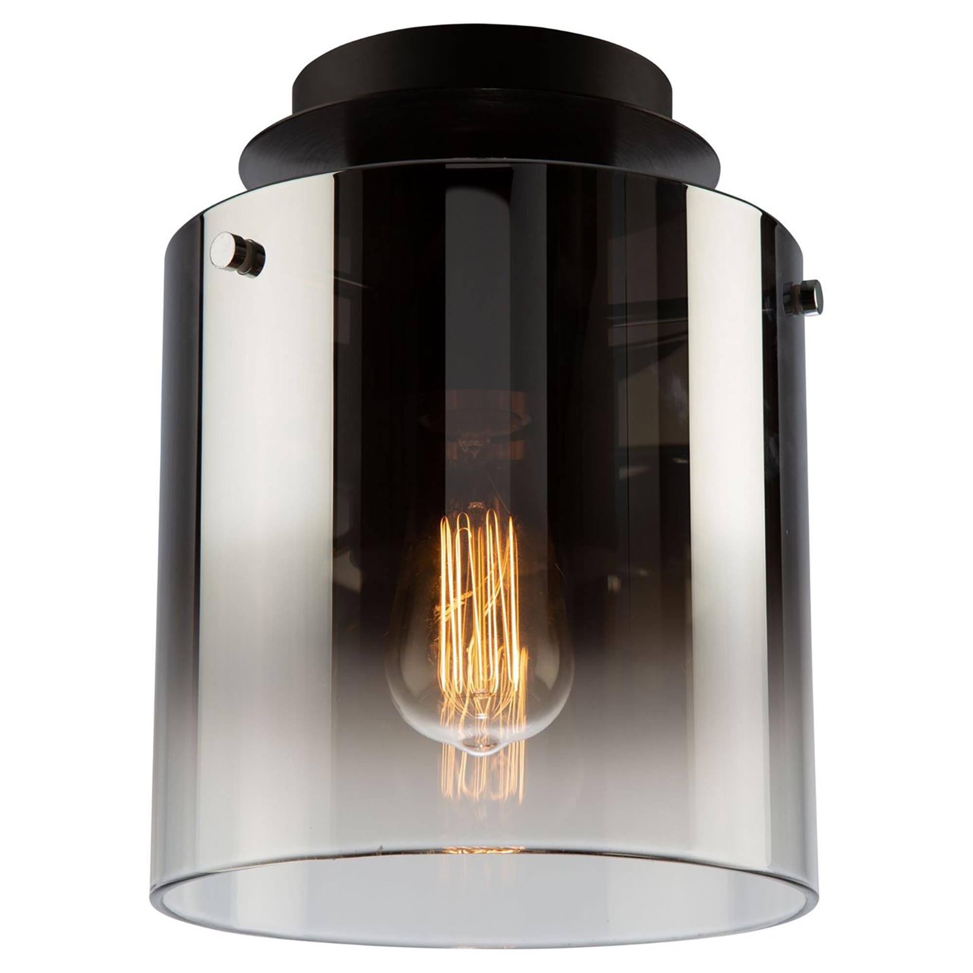 Henley 8 Inch 1 Light Flush Mount,