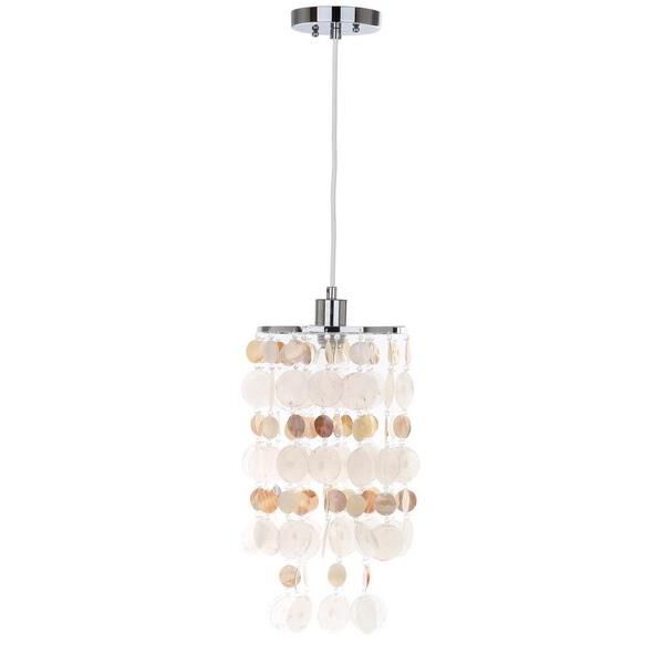 Safavieh Modern Capiz 9 Inch LED Mini Pendant